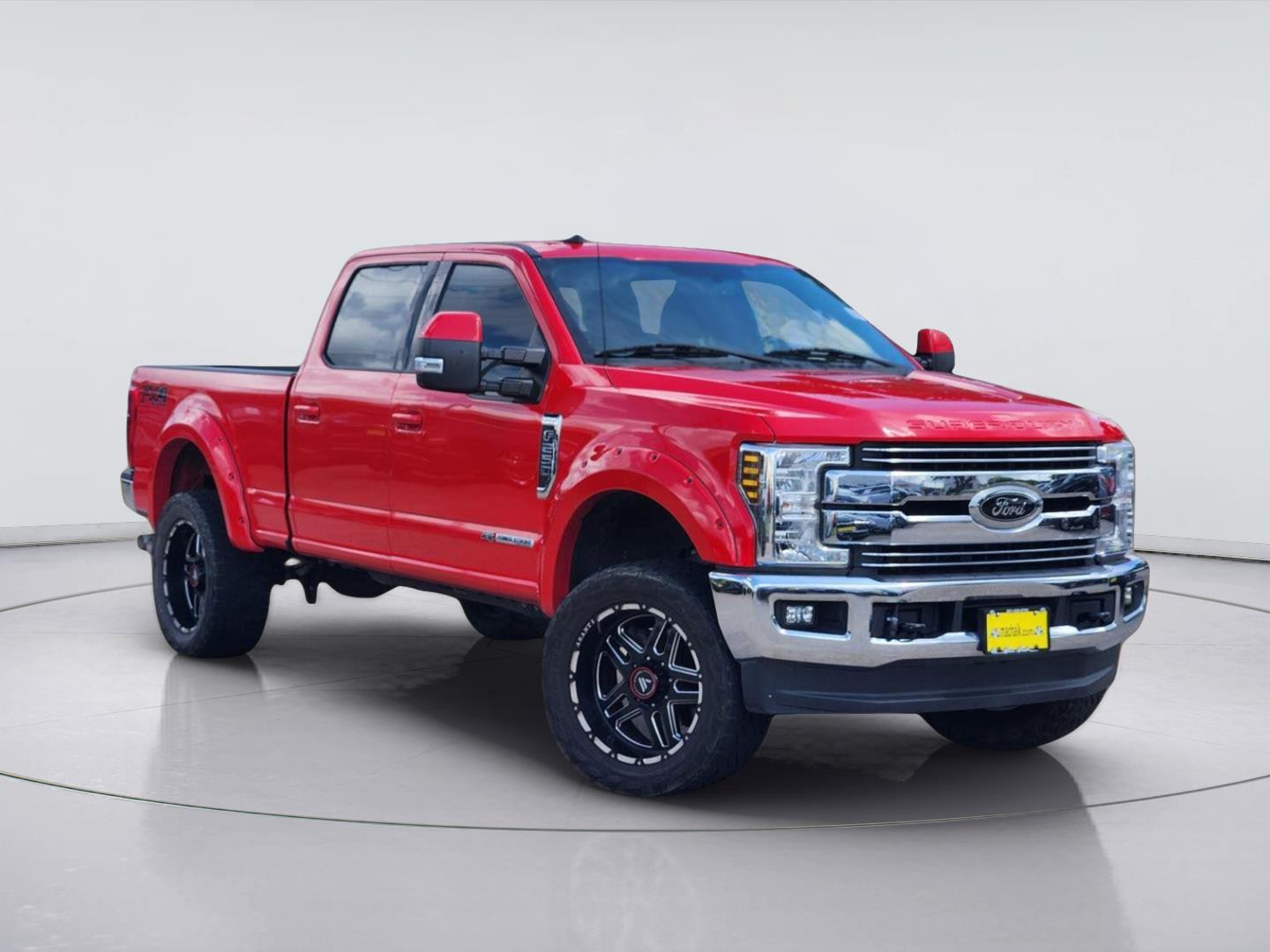 Race Red 2019 Ford F-250 Super Duty Lariat Crew Cab 4WD Pickup Truck Four-Wheel Drive 6-Speed Automatic
