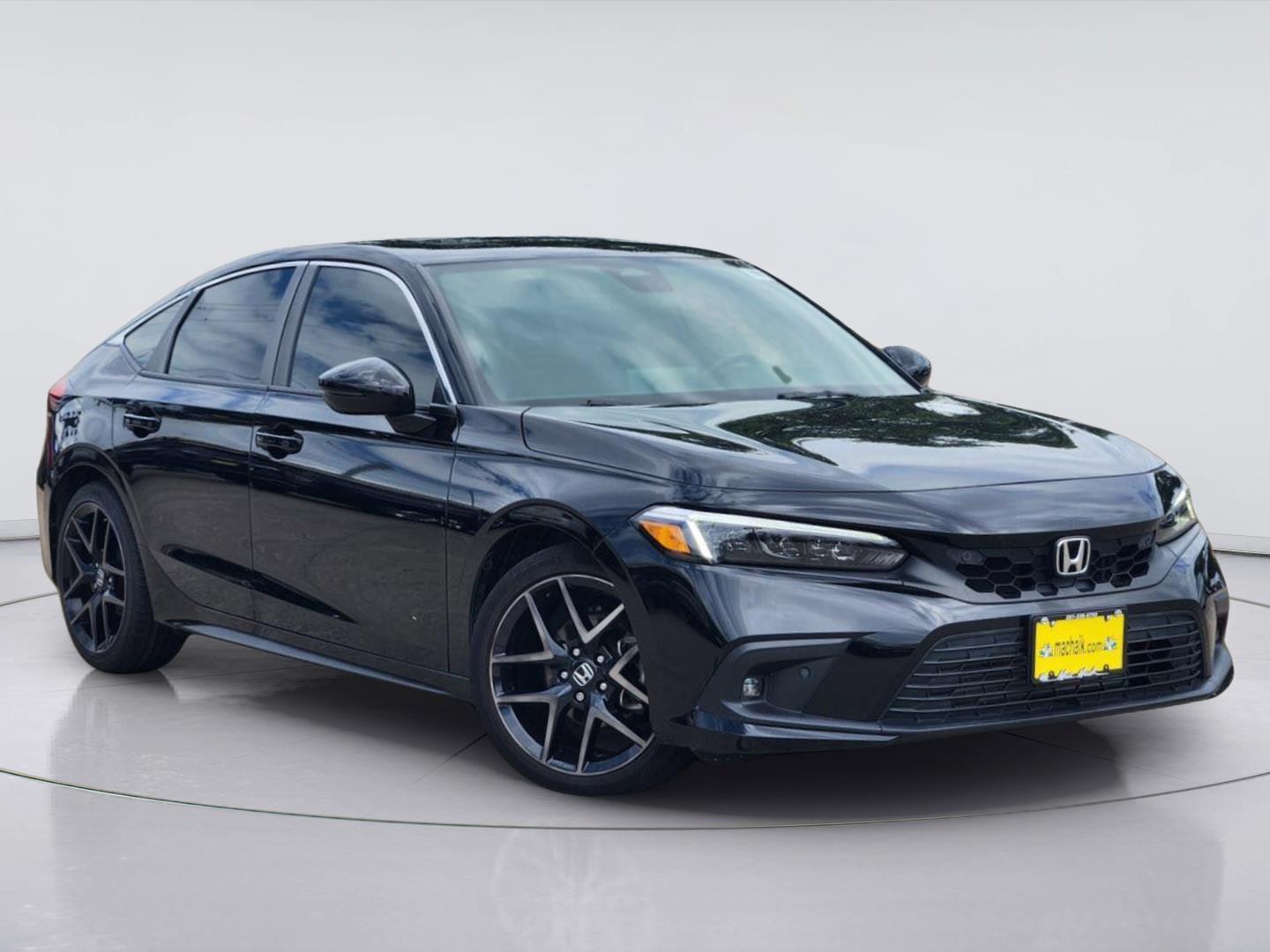 Crystal Black Pearl 2024 Honda Civic Hatchback Sport Touring FWD Hatchback Front-Wheel Drive Continuously Variable Transmission