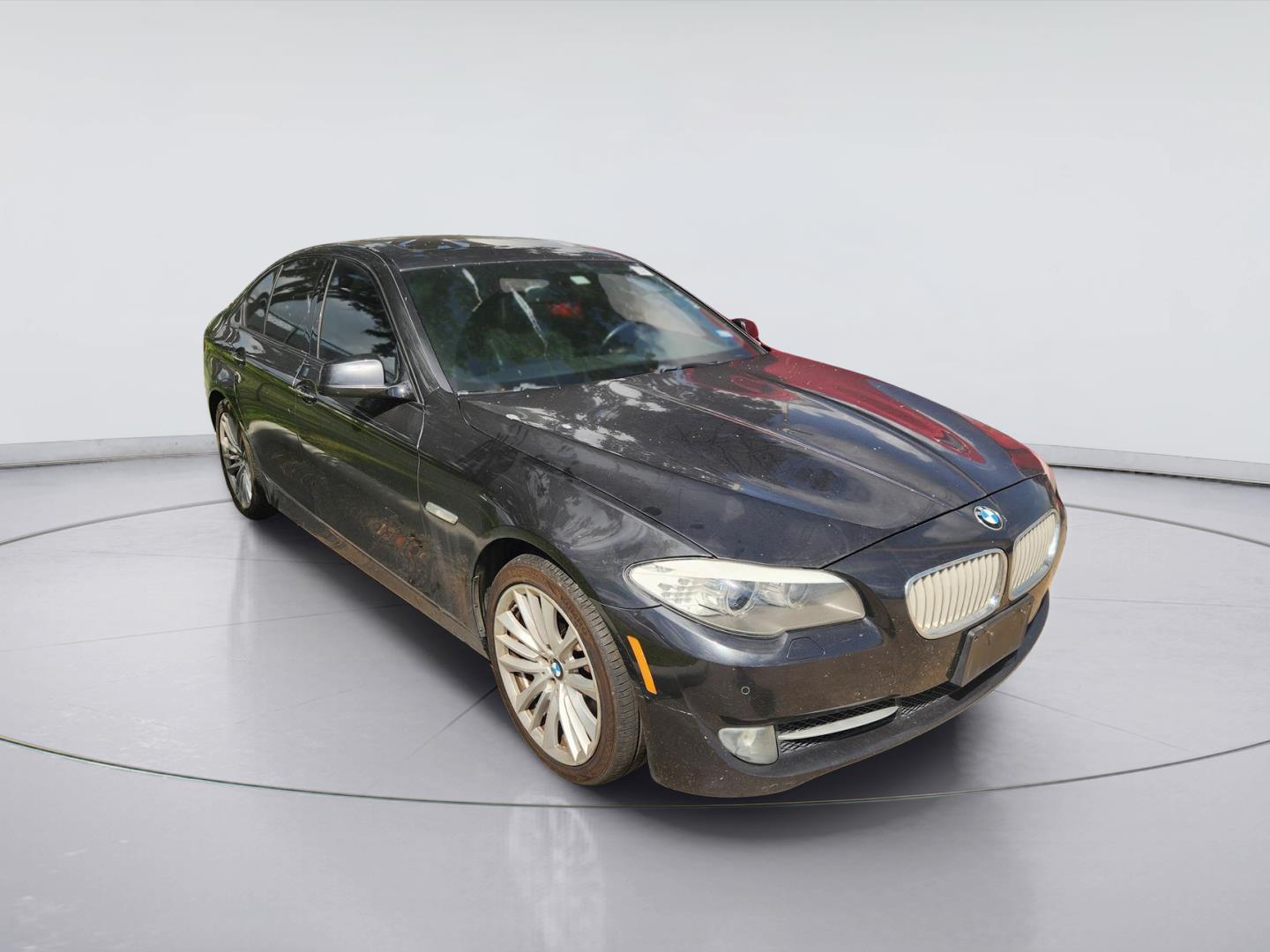 Gray 2011 BMW 5 Series Sedan Rear-Wheel Drive 