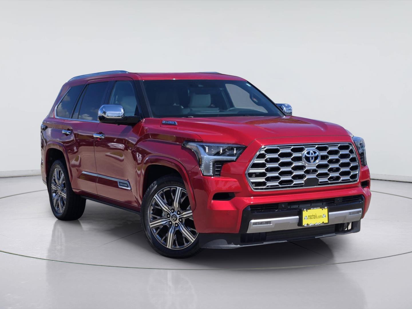 Supersonic Red 2023 Toyota Sequoia SUV / Crossover Four-Wheel Drive Automatic