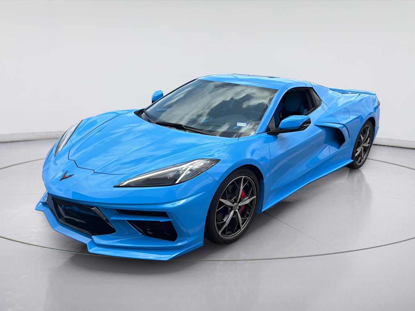 RAPID BLUE 2022 Chevrolet Corvette Convertible Rear-Wheel Drive