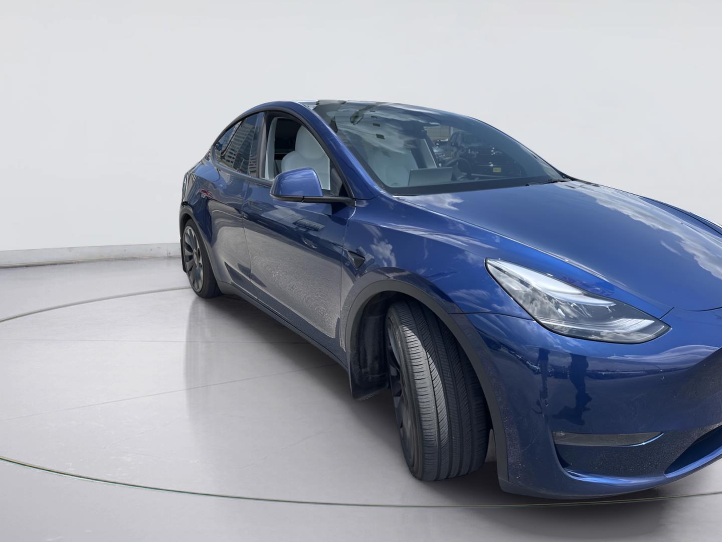 Blue 2024 Tesla Model Y SUV / Crossover All-Wheel Drive
