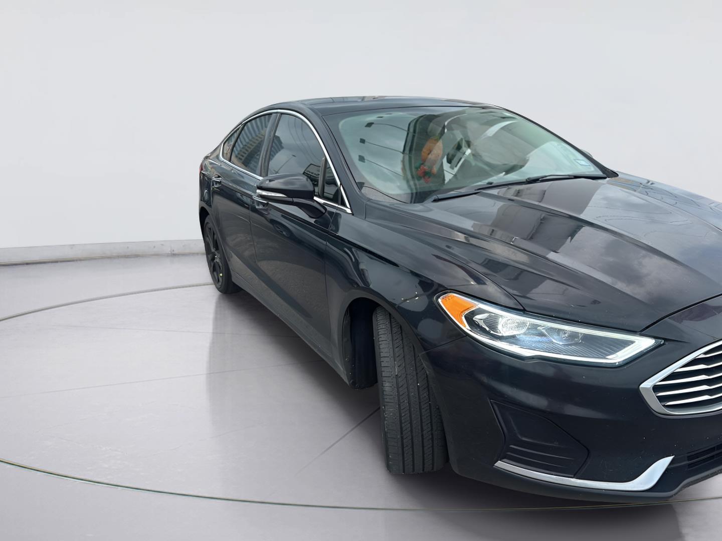 Agate Black 2019 Ford Fusion Sedan Front-Wheel Drive 6-Speed Automatic
