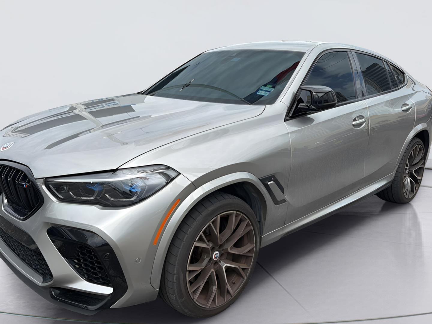 Gray (Donington Grey Metallic) 2023 BMW X6 M SUV / Crossover All-Wheel Drive Automatic