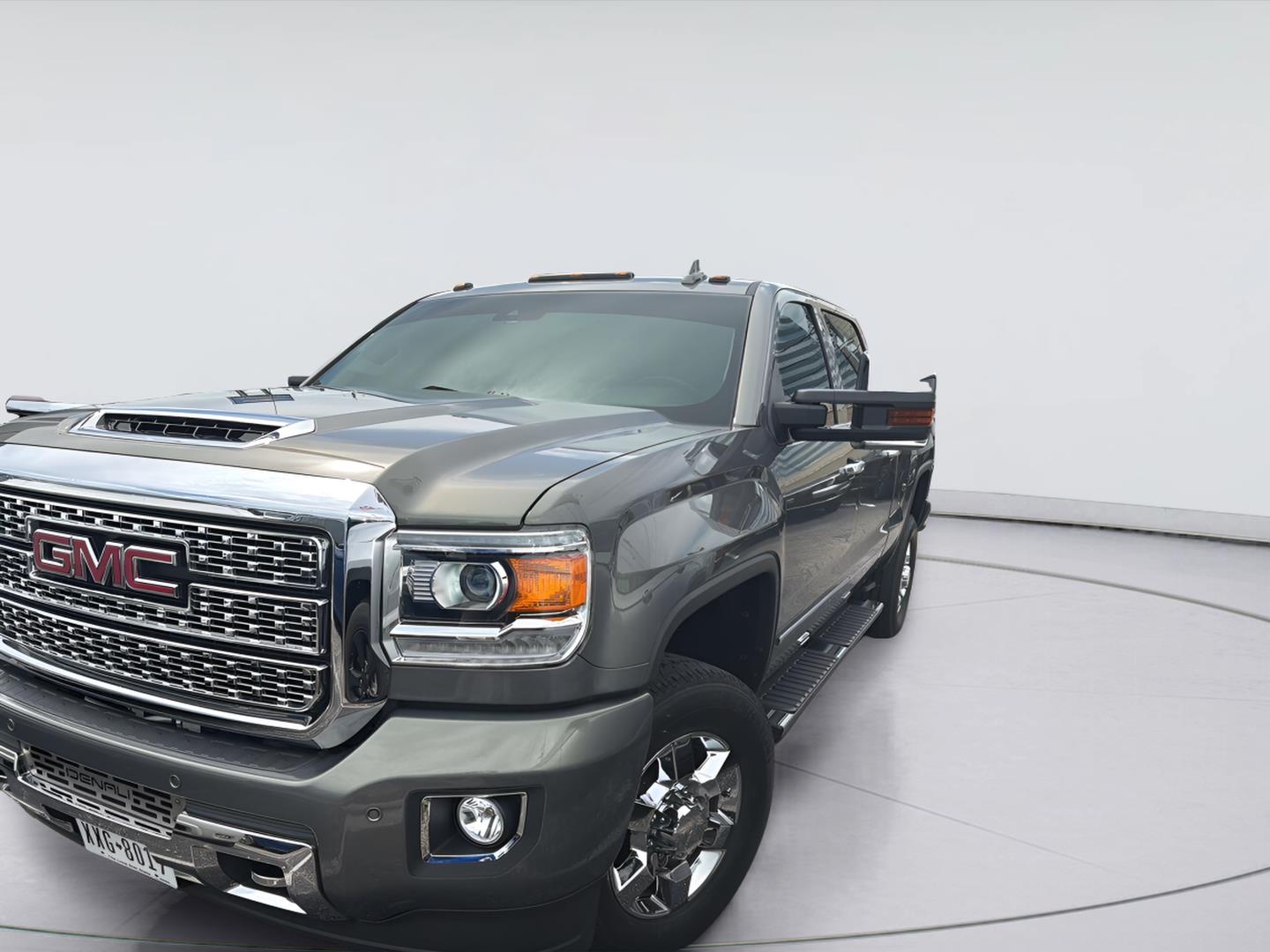 Mineral Metallic 2018 GMC Sierra 3500HD Pickup Truck Four-Wheel Drive 6-Speed Automatic