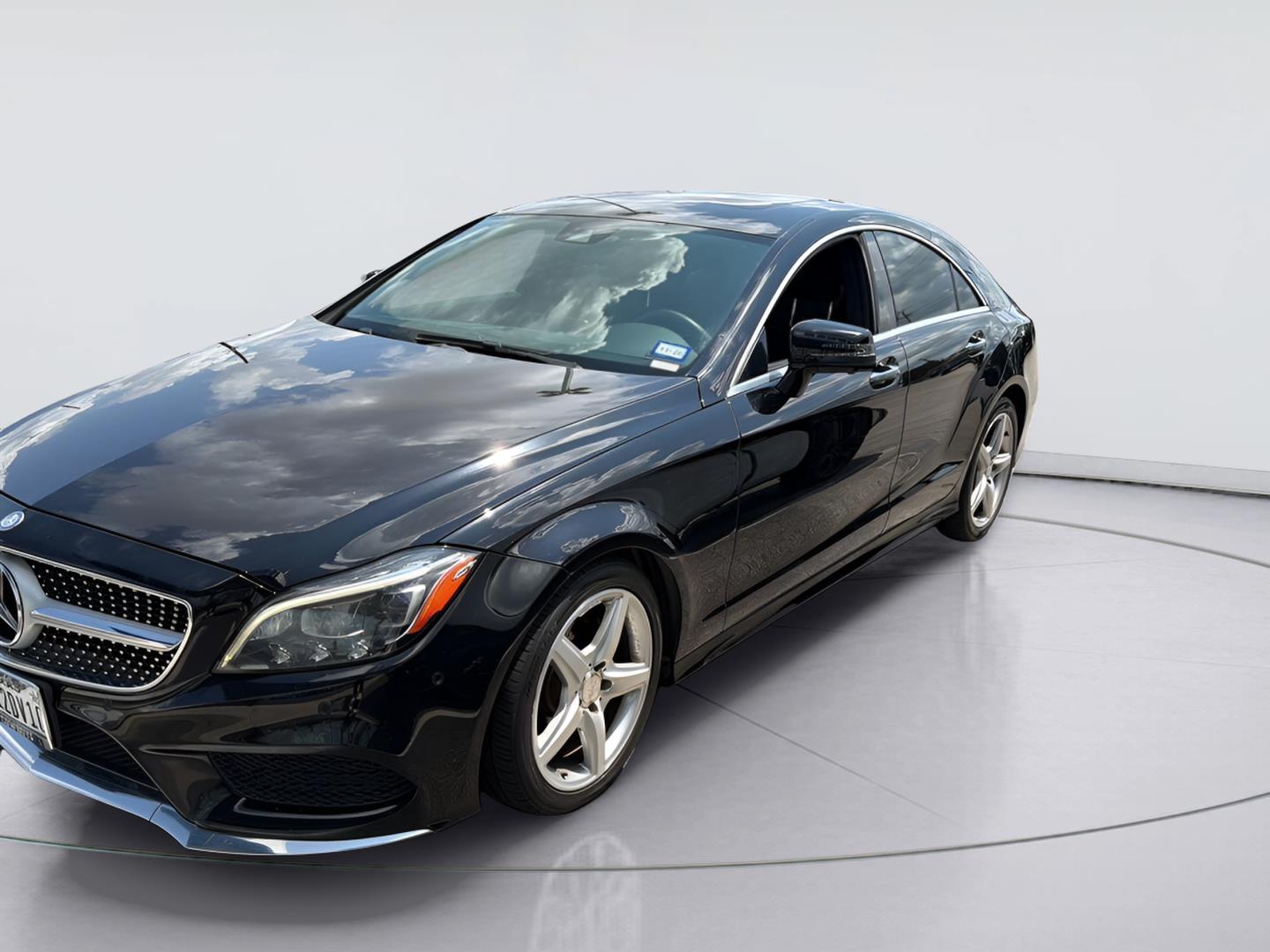 Black 2015 Mercedes-Benz CLS Sedan Rear-Wheel Drive Automatic