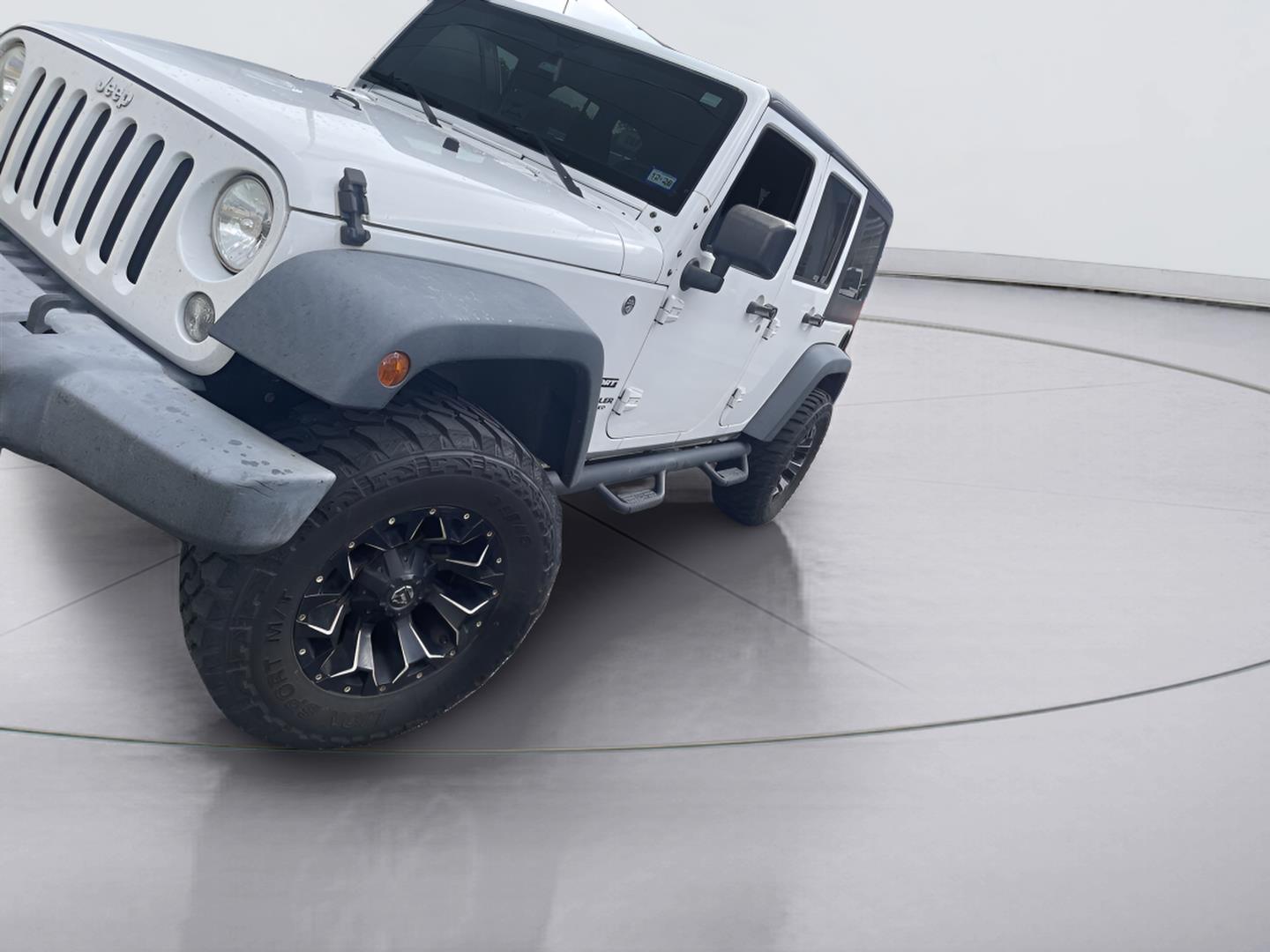 Bright White Clearcoat 2017 Jeep Wrangler SUV / Crossover Four-Wheel Drive 6-Speed Manual