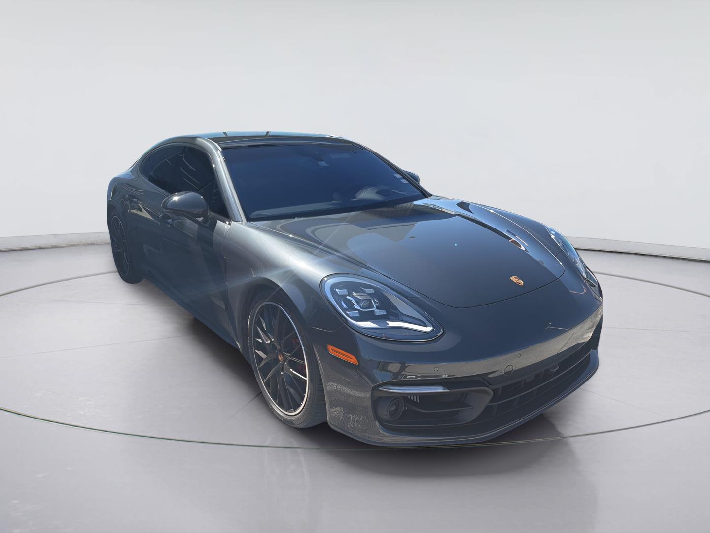 Gray (Volcano Grey Metallic) 2023 Porsche Panamera Sedan Rear-Wheel Drive Automatic