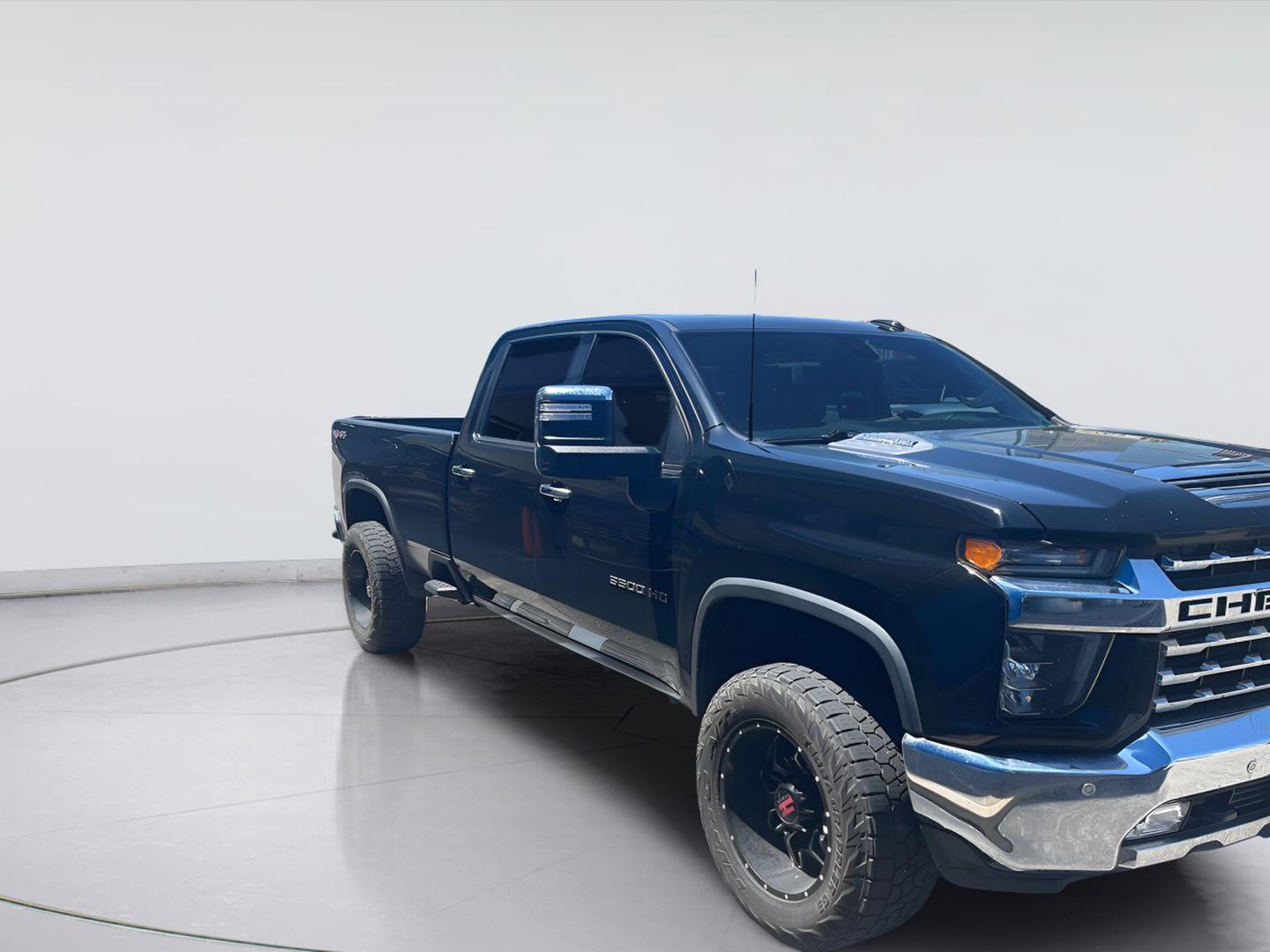 Black 2020 Chevrolet Silverado 3500HD Pickup Truck Four-Wheel Drive Automatic