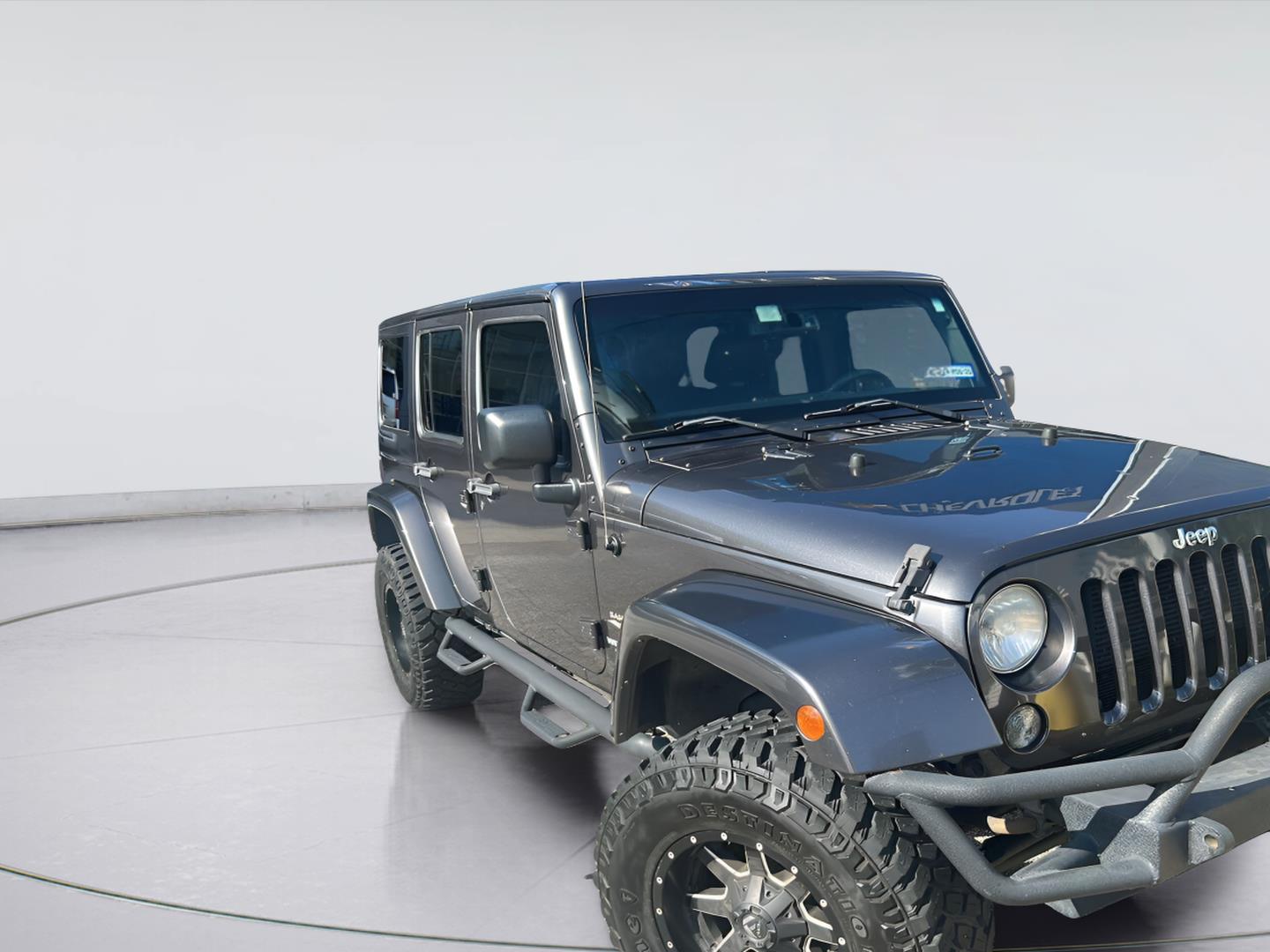 Gray (Granite Crystal Metallic Clearcoat) 2014 Jeep Wrangler SUV / Crossover Four-Wheel Drive 5-Speed Automatic
