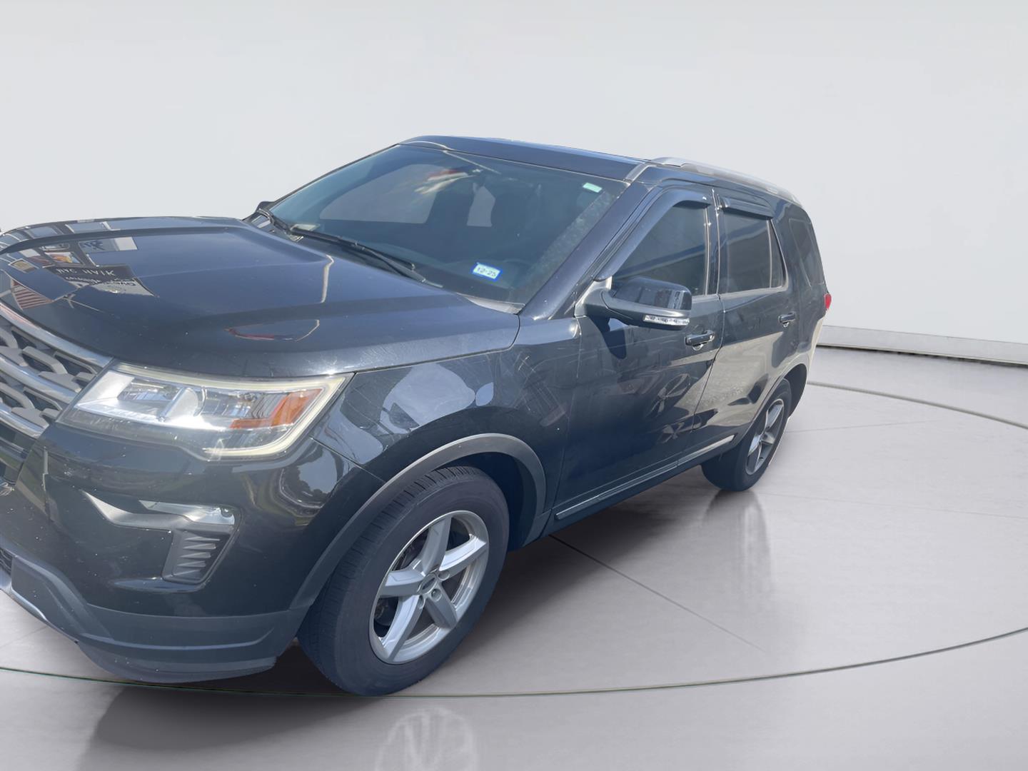Shadow Black 2018 Ford Explorer SUV / Crossover Front-Wheel Drive 6-Speed Automatic