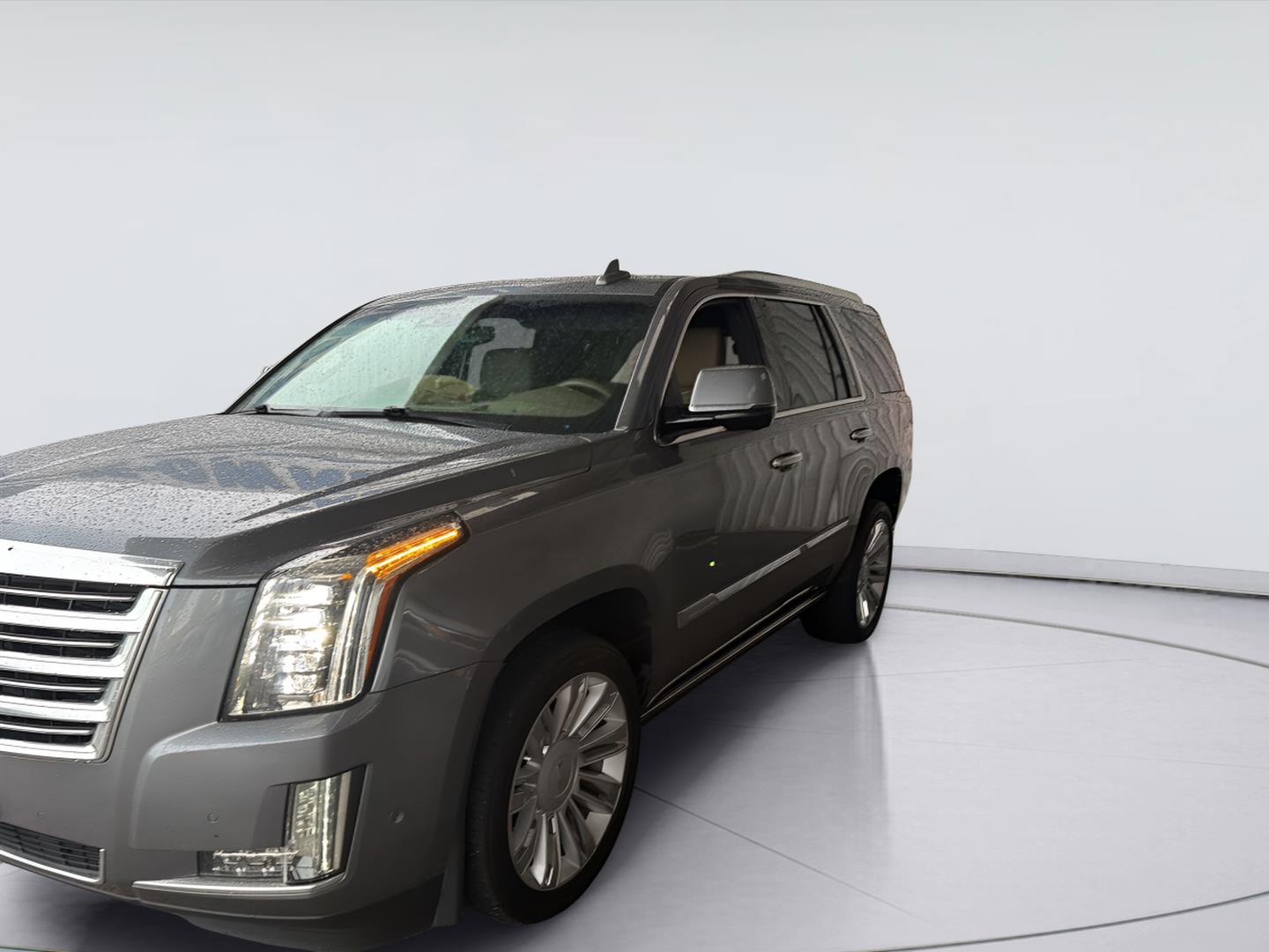 Gray (Satin Steel Metallic) 2018 Cadillac Escalade SUV / Crossover Four-Wheel Drive Automatic