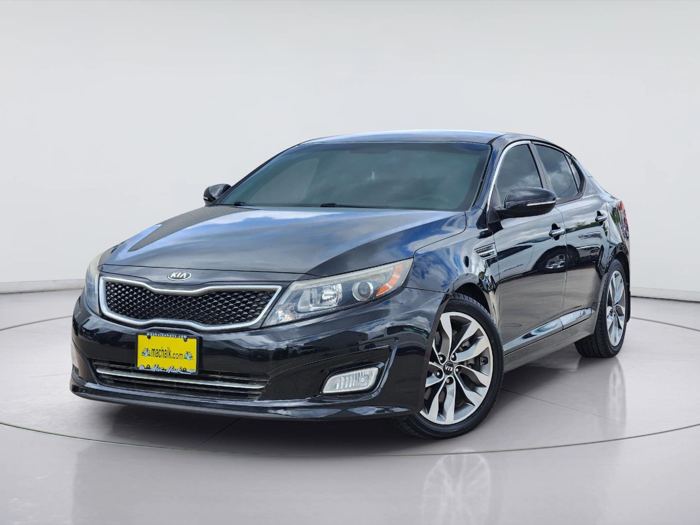Ebony Black 2015 Kia Optima Sedan Front-Wheel Drive Automatic