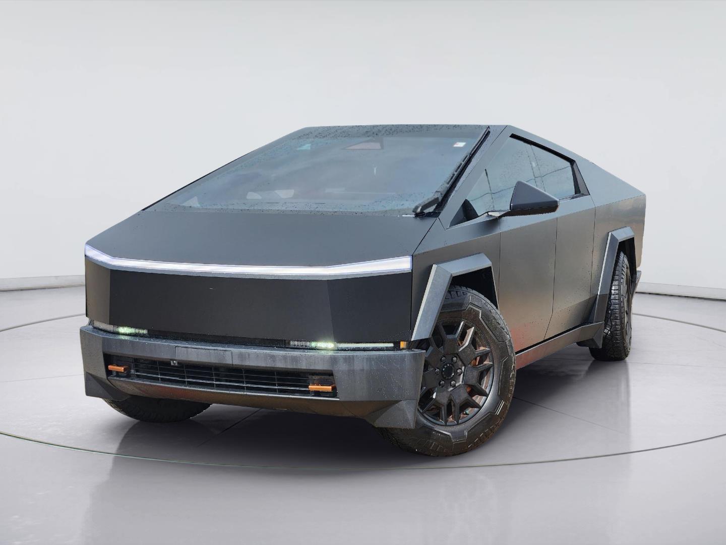 Black 2024 Tesla Cybertruck Pickup Truck All-Wheel Drive Automatic