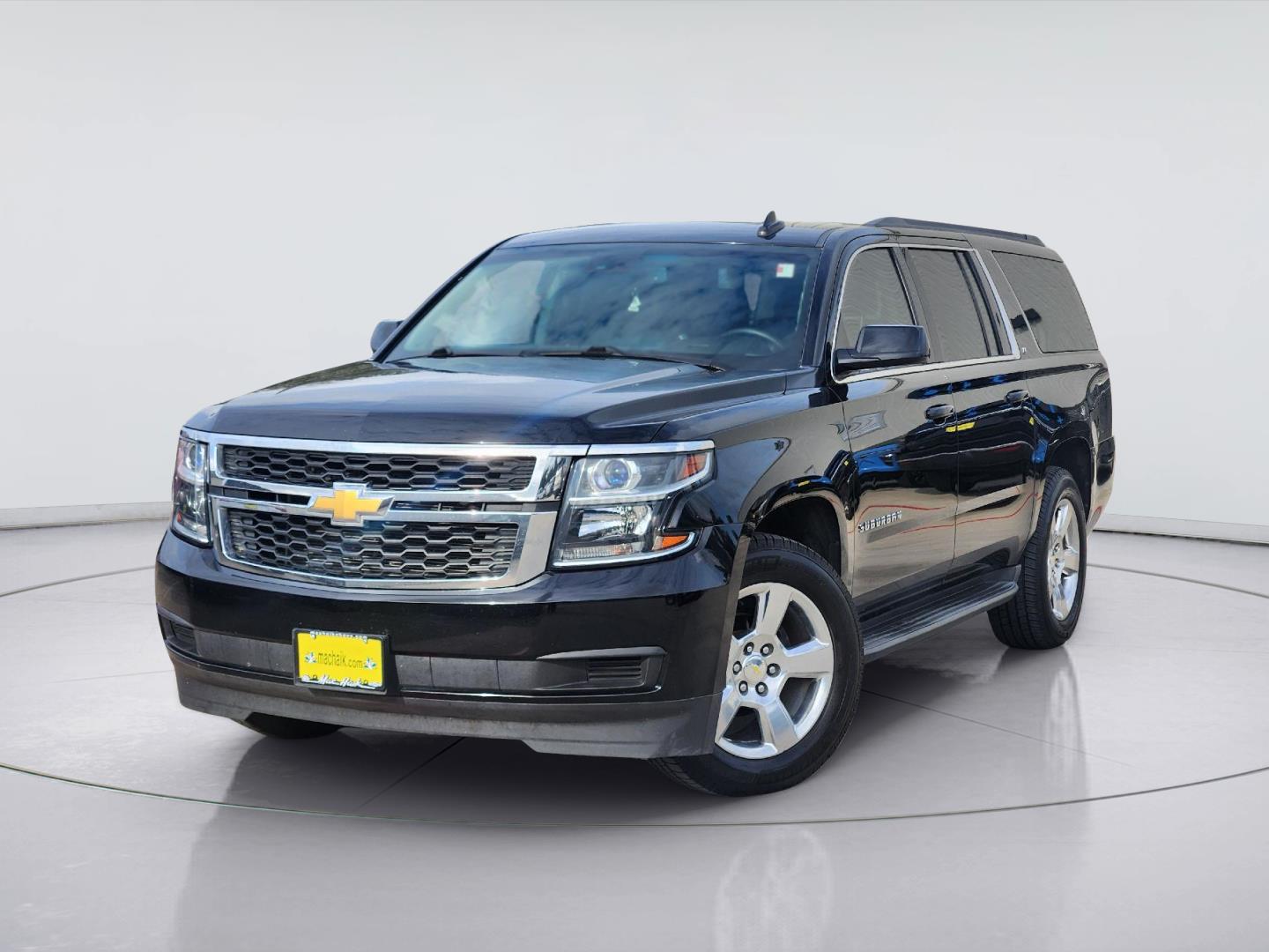 Black 2015 Chevrolet Suburban SUV / Crossover Four-Wheel Drive 6-Speed Automatic
