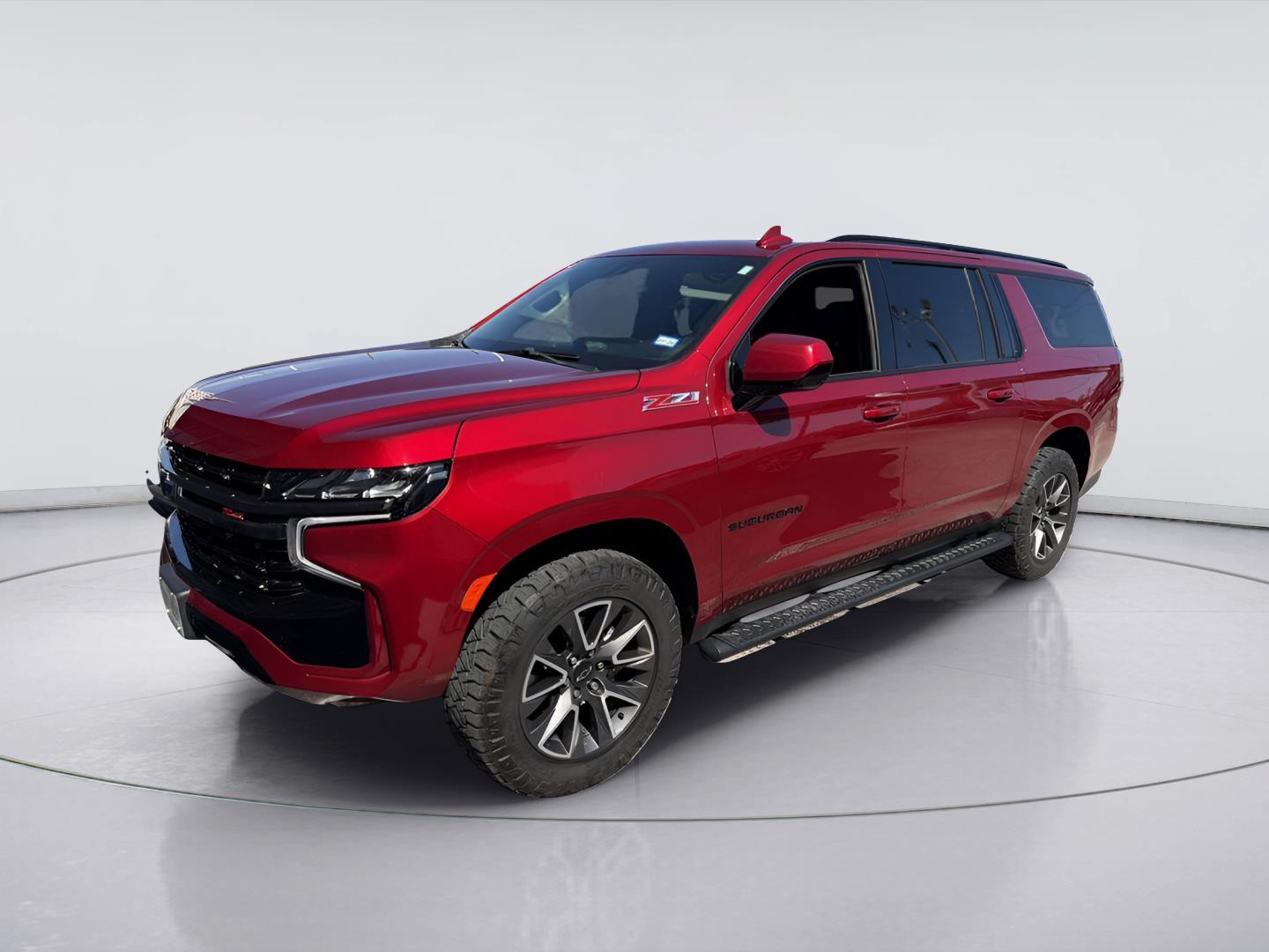 Cherry Red Tintcoat 2021 Chevrolet Suburban SUV / Crossover Four-Wheel Drive Automatic