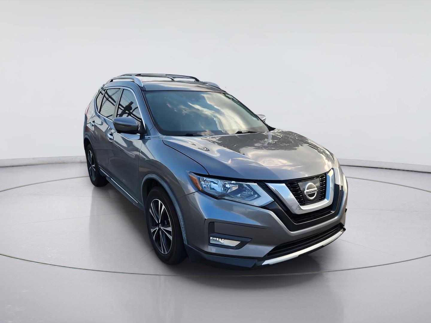 Gray (Gun Metallic) 2017 Nissan Rogue SL AWD SUV / Crossover All-Wheel Drive Continuously Variable Transmission