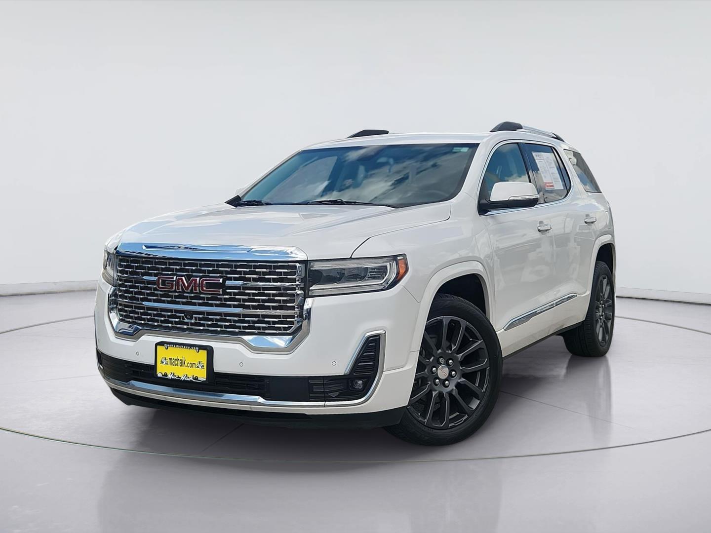 White Frost Tricoat 2020 GMC Acadia SUV / Crossover Front-Wheel Drive 9-Speed Automatic