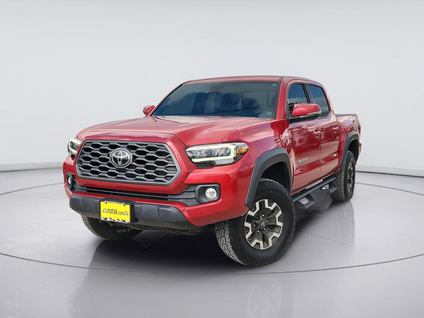Barcelona Red Metallic 2021 Toyota Tacoma Pickup Truck Four-Wheel Drive Automatic