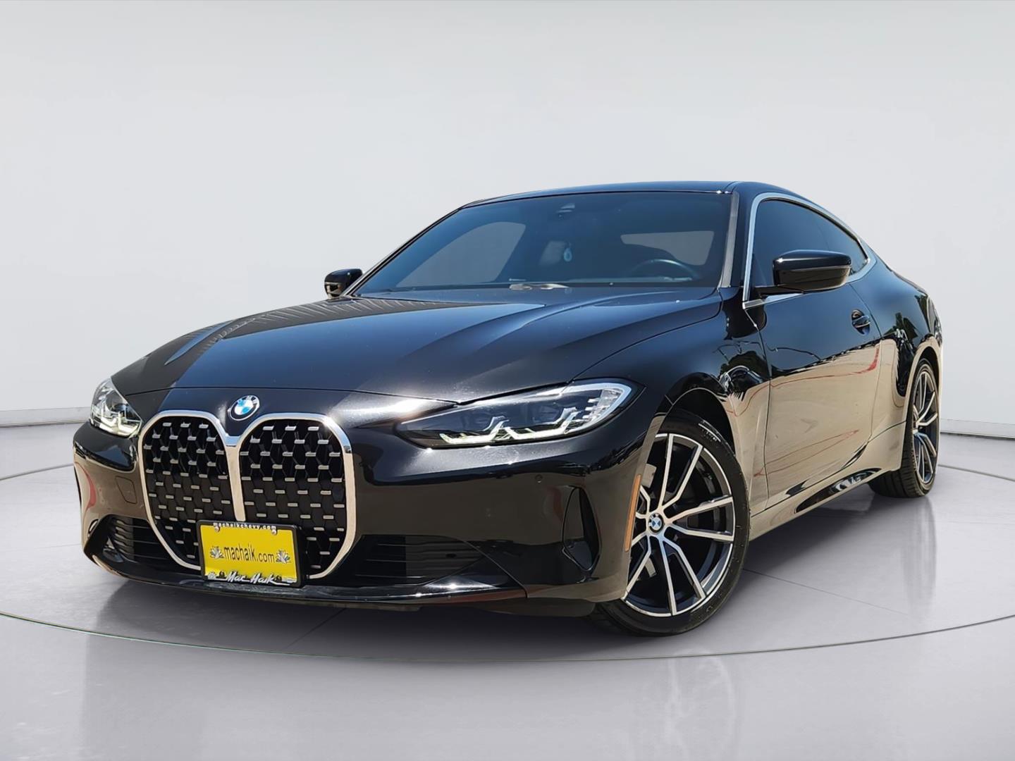 Jet Black 2024 BMW 4 Series Coupe Rear-Wheel Drive Automatic