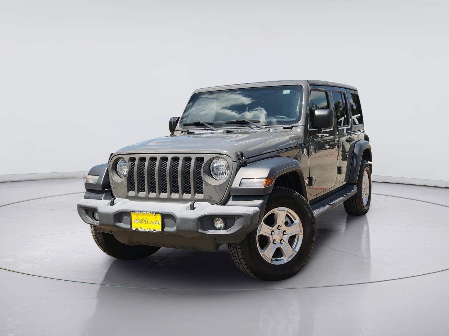 Sting-Gray Clearcoat 2019 Jeep Wrangler SUV / Crossover Four-Wheel Drive 8-Speed Automatic