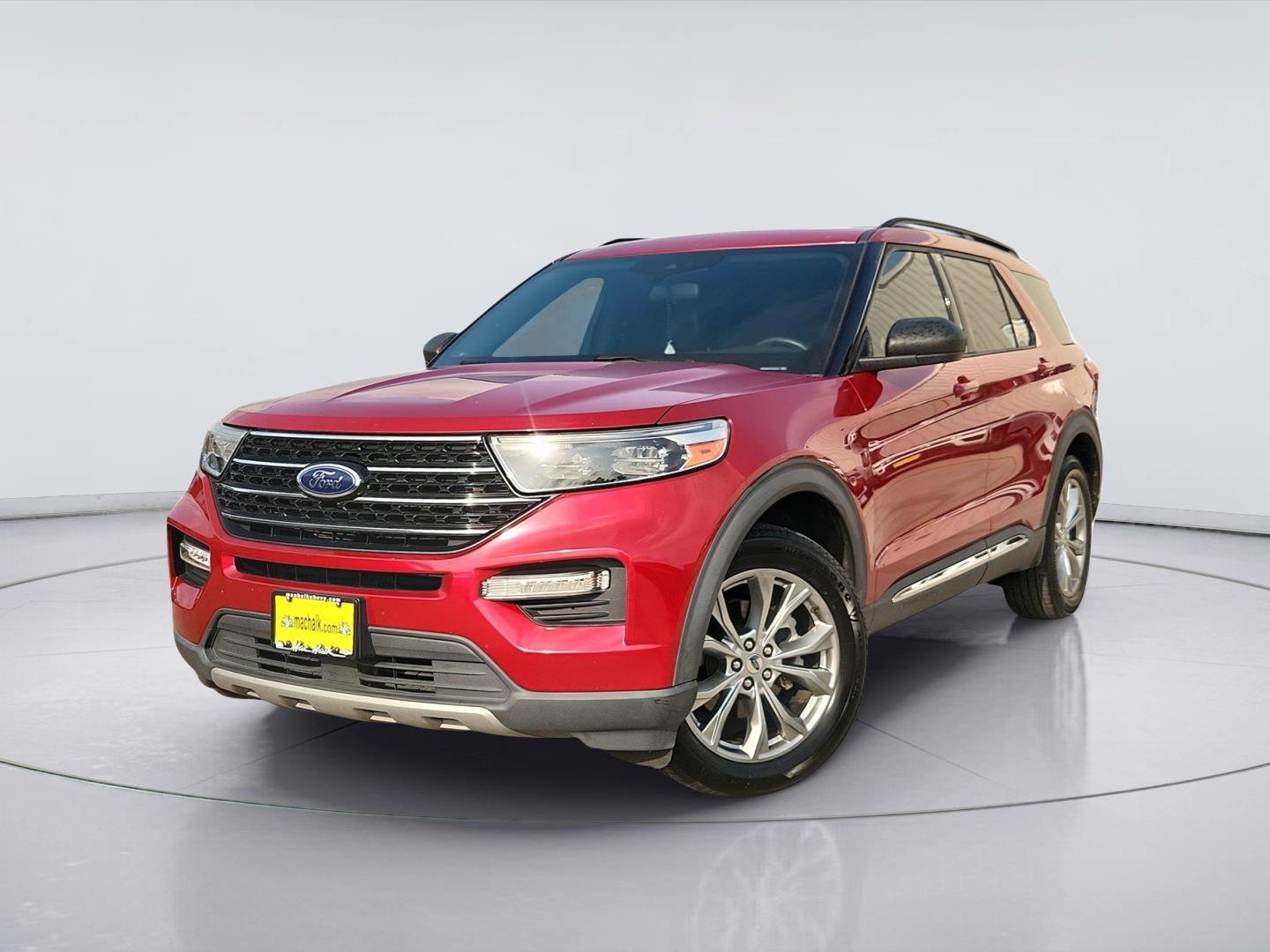 Rapid Red Metallic Tinted Clearcoat 2020 Ford Explorer SUV / Crossover All-Wheel Drive Automatic