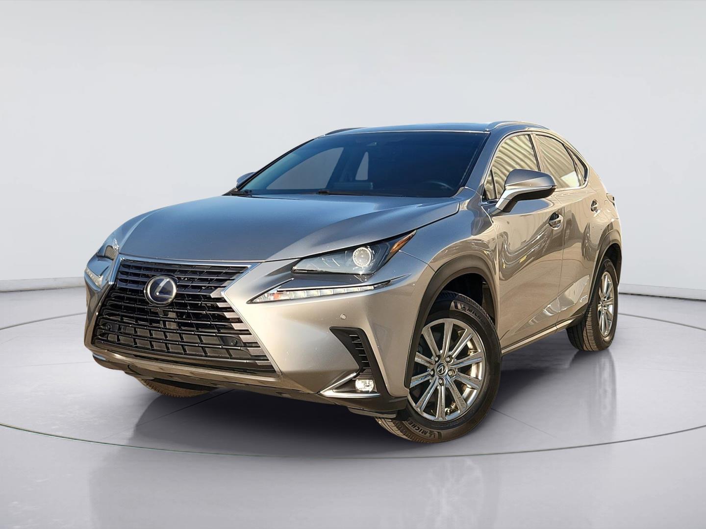Silver Lining Metallic 2019 Lexus NX Hybrid SUV / Crossover All-Wheel Drive Continuously Variable Transmission