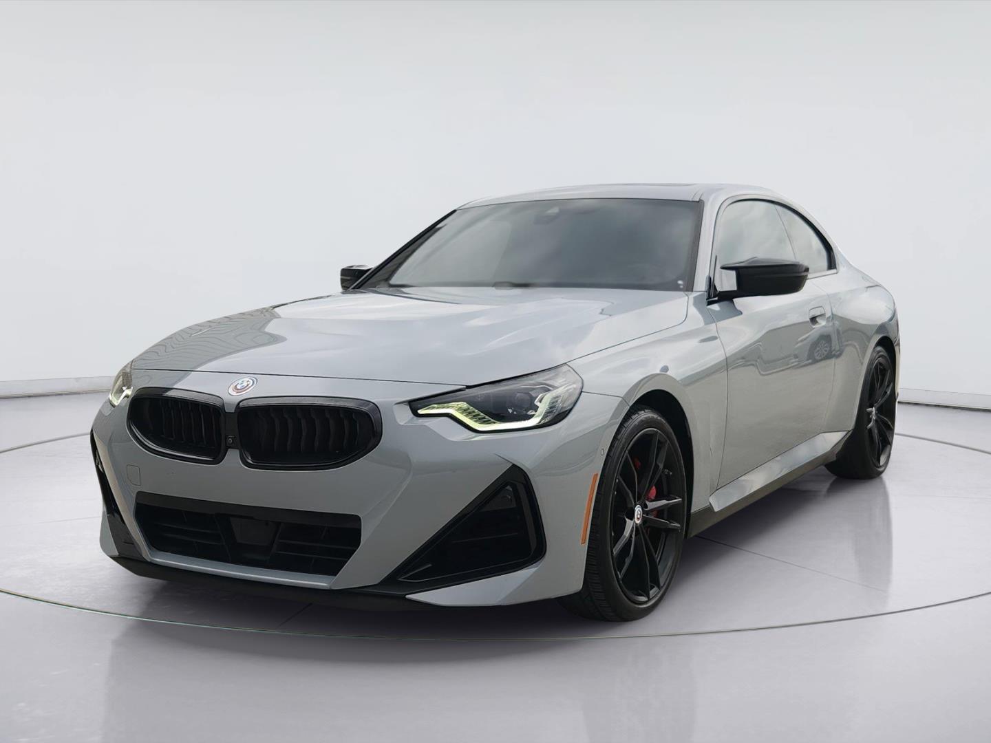 Gray (Brooklyn Grey Metallic) 2023 BMW 2 Series Coupe All-Wheel Drive Automatic