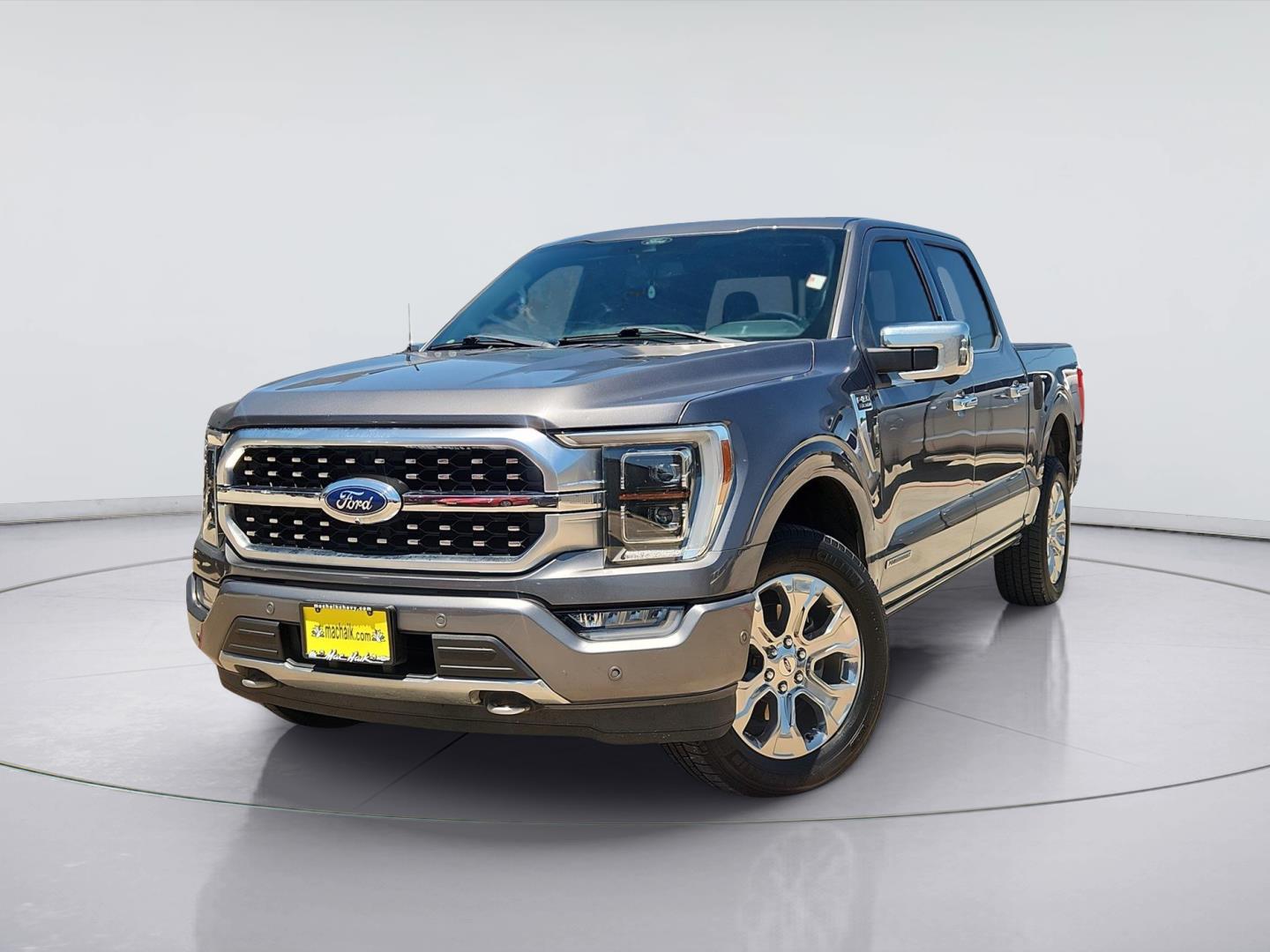 Carbonized Gray 2021 Ford F-150 Pickup Truck Four-Wheel Drive Automatic