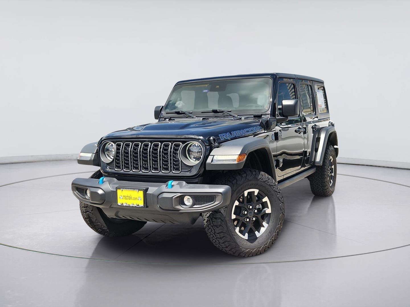 Black Clearcoat 2025 Jeep Wrangler 4xe SUV / Crossover Four-Wheel Drive 8-Speed Automatic