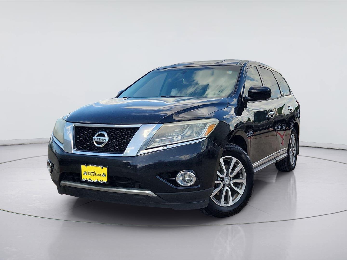 Super Black 2014 Nissan Pathfinder SUV / Crossover Front-Wheel Drive Continuously Variable Transmission