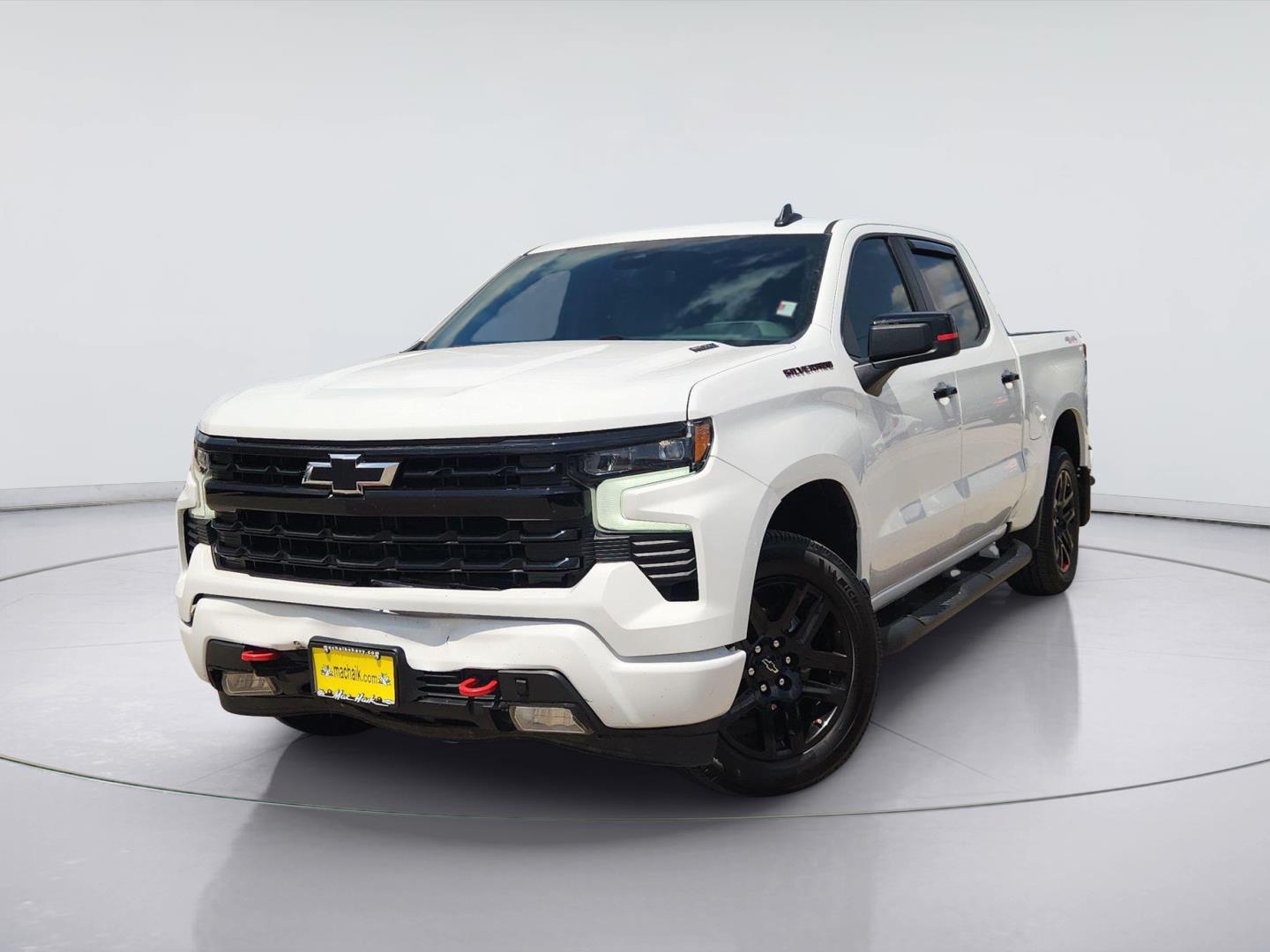 Summit White 2023 Chevrolet Silverado 1500 Pickup Truck Four-Wheel Drive Automatic