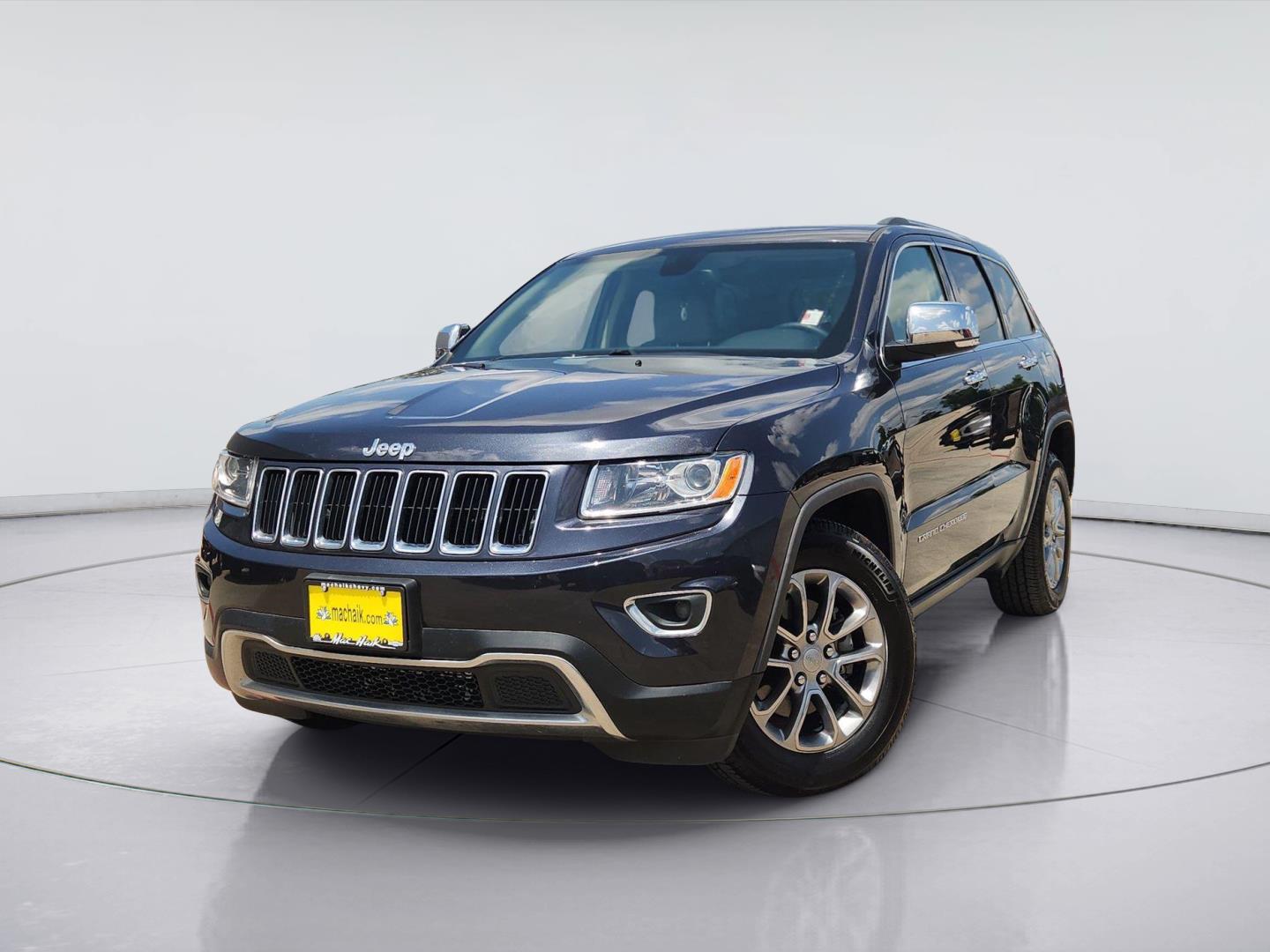Gray (Maximum Steel Metallic Clearcoat) 2015 Jeep Grand Cherokee SUV / Crossover Four-Wheel Drive 8-Speed Automatic