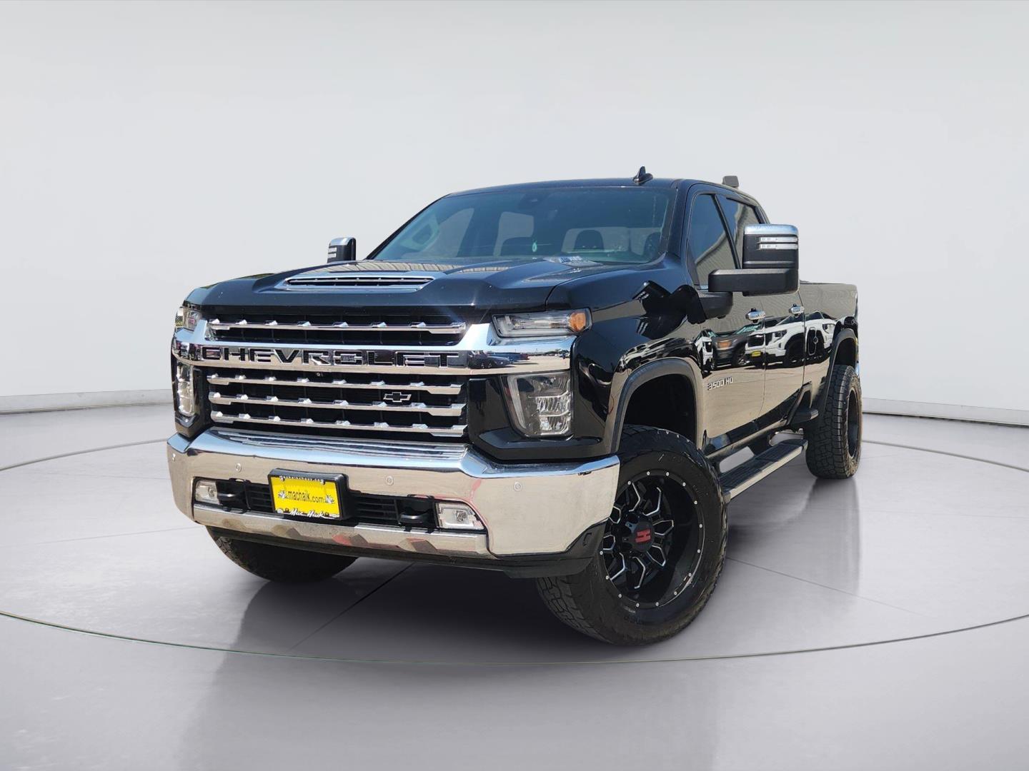 Black 2020 Chevrolet Silverado 3500HD Pickup Truck Four-Wheel Drive Automatic