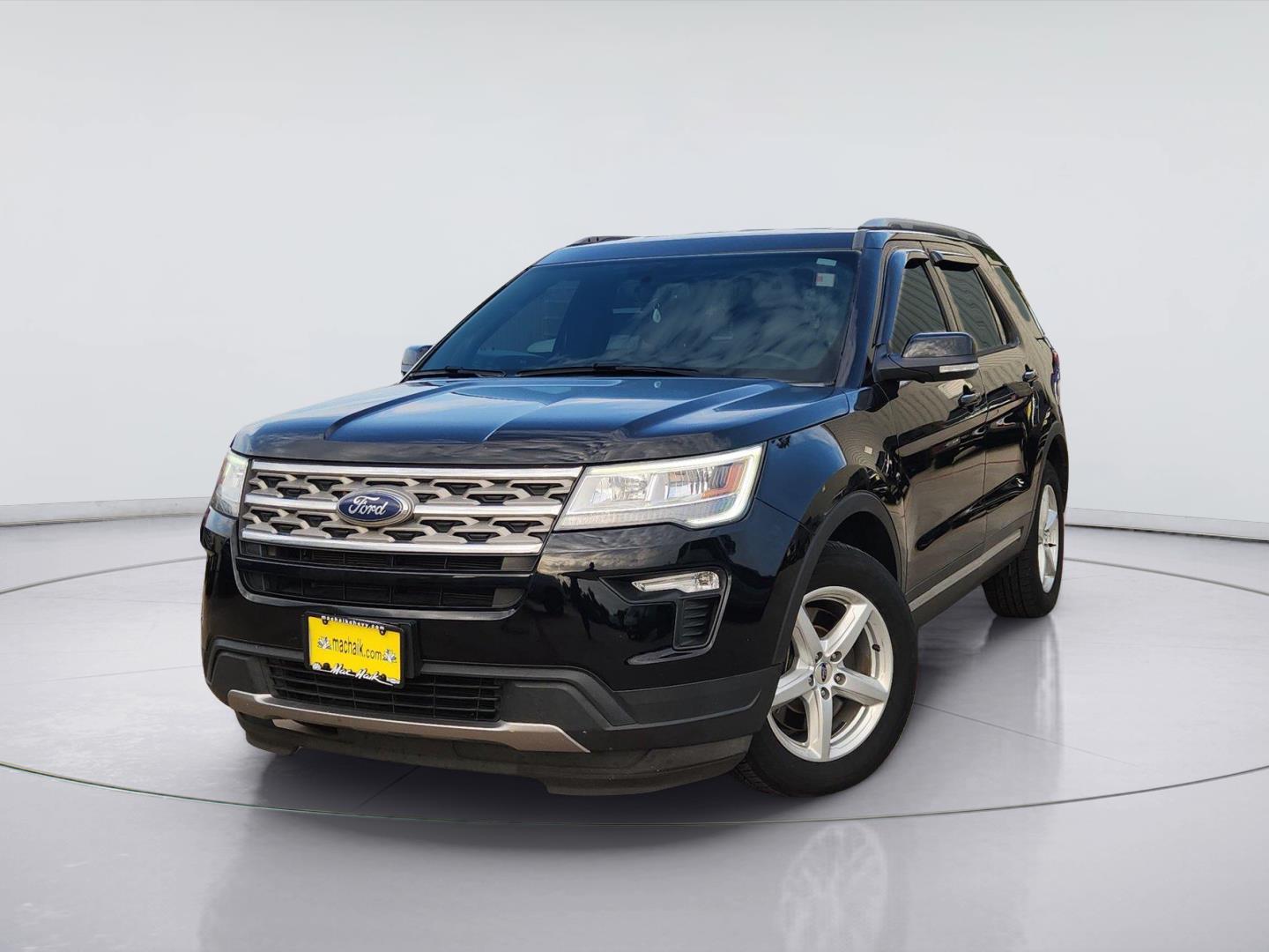 Shadow Black 2018 Ford Explorer SUV / Crossover Front-Wheel Drive 6-Speed Automatic