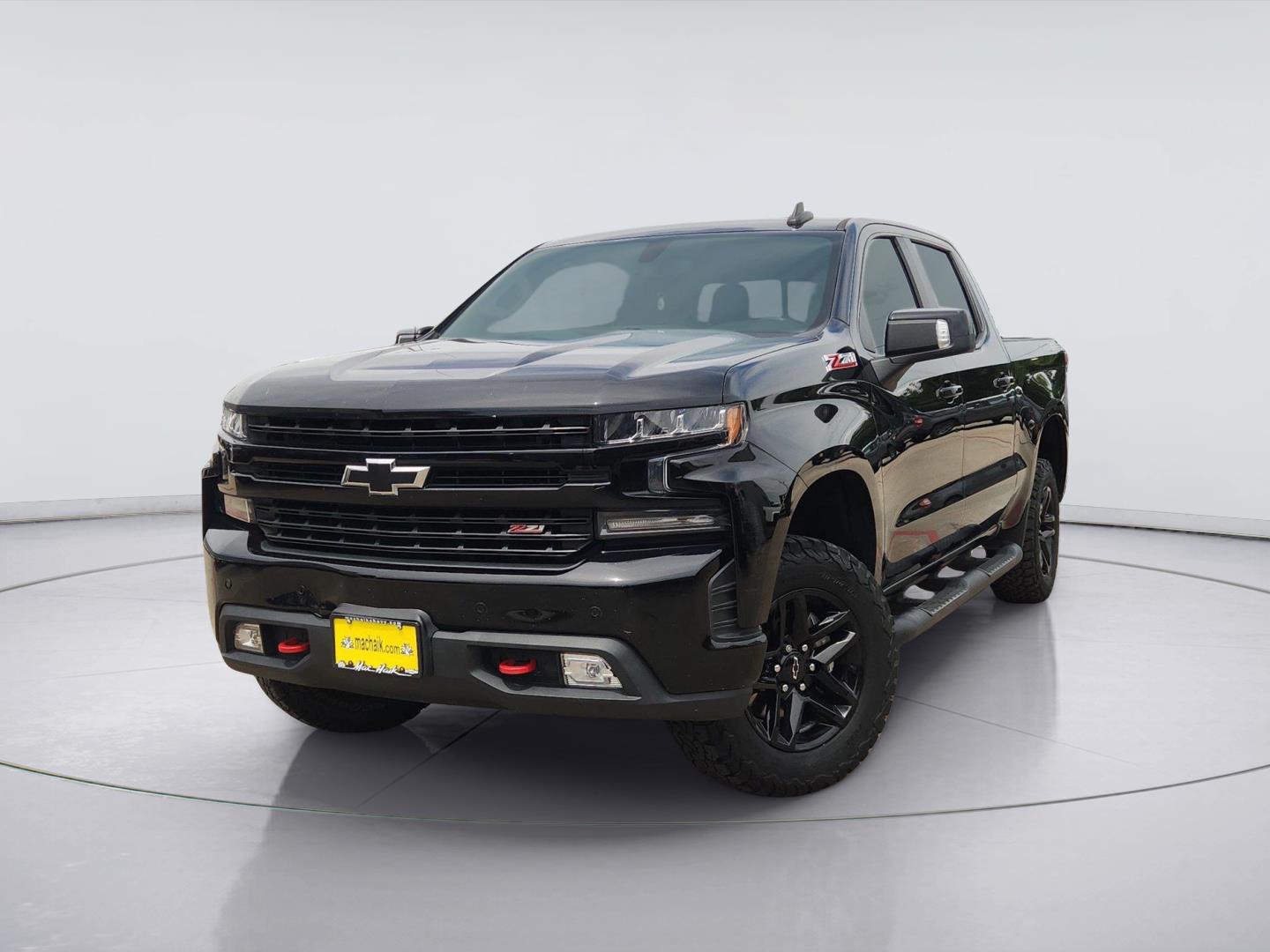 Black 2019 Chevrolet Silverado 1500 Pickup Truck Four-Wheel Drive 8-Speed Automatic