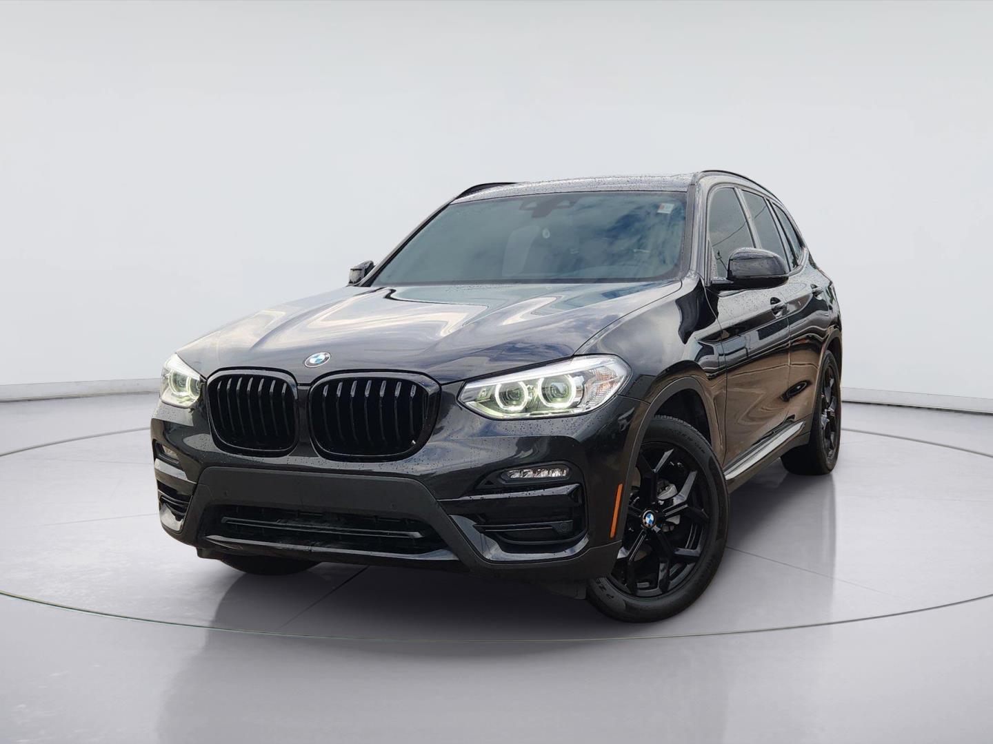 Black Sapphire Metallic 2020 BMW X3 SUV / Crossover Rear-Wheel Drive Automatic