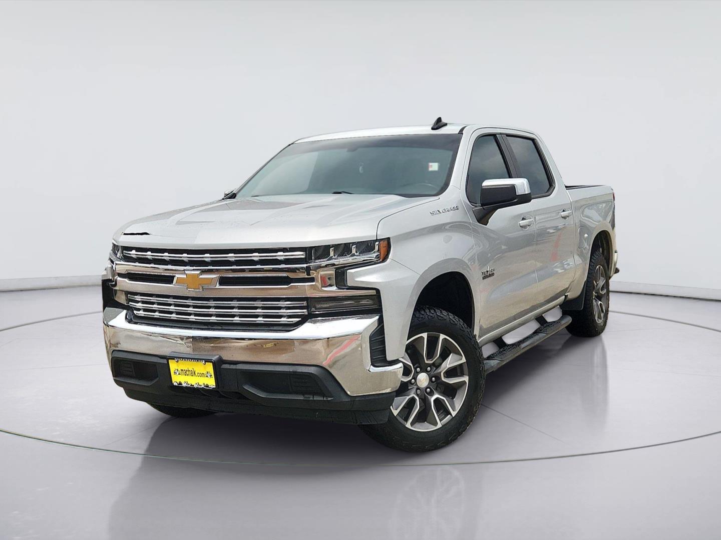 Silver Ice Metallic 2020 Chevrolet Silverado 1500 Pickup Truck 4X2 8-Speed Automatic