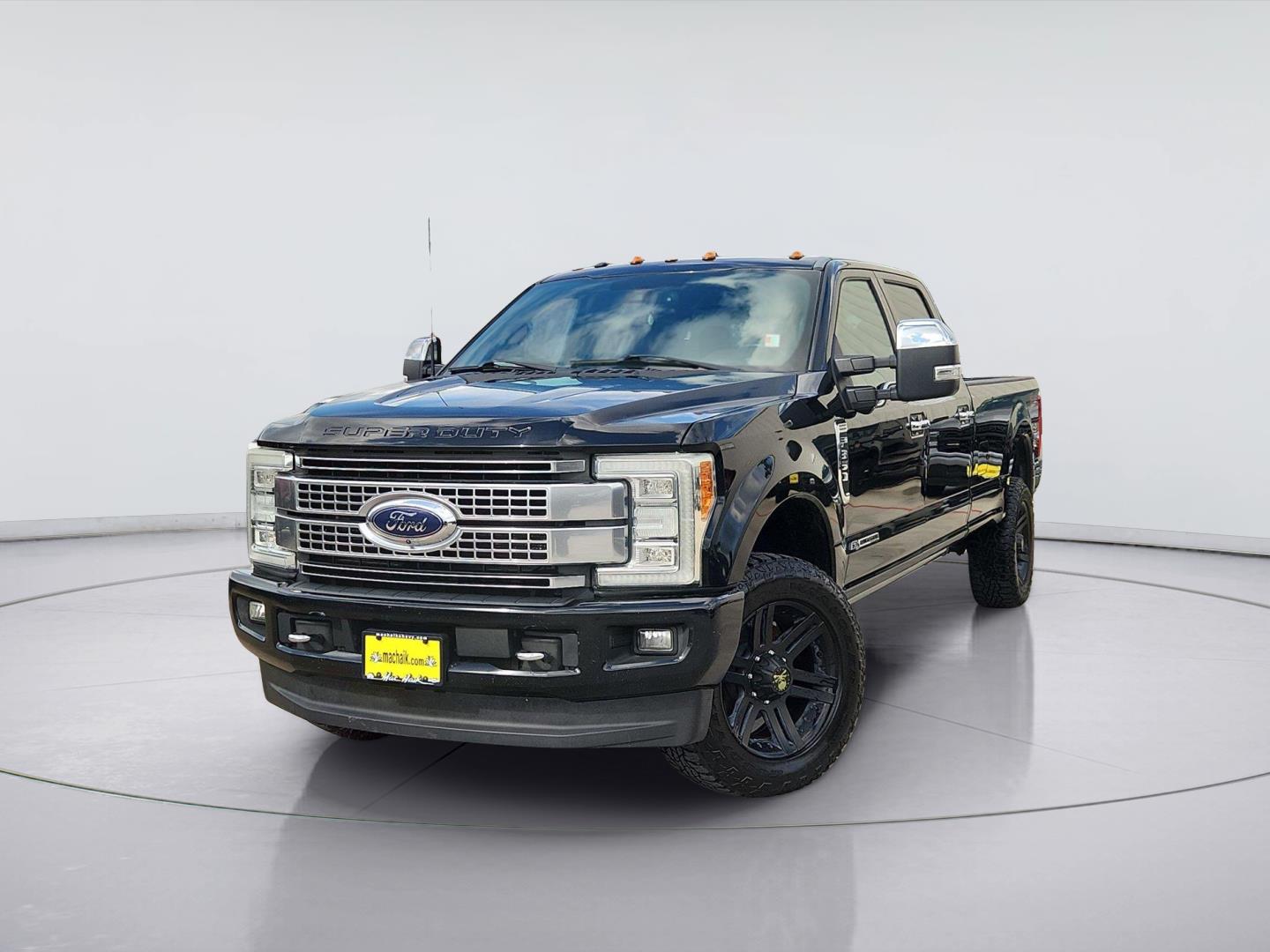 Shadow Black 2017 Ford F-350 Super Duty Pickup Truck Four-Wheel Drive 6-Speed Automatic