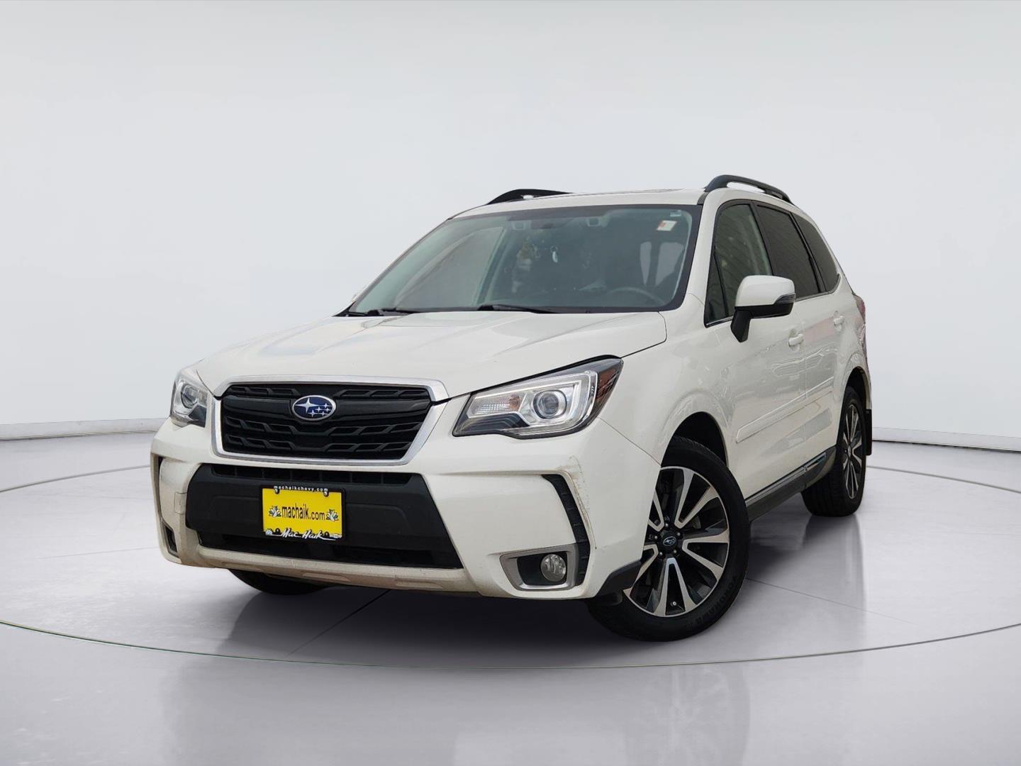 Crystal White Pearl 2017 Subaru Forester SUV / Crossover All-Wheel Drive Continuously Variable Transmission