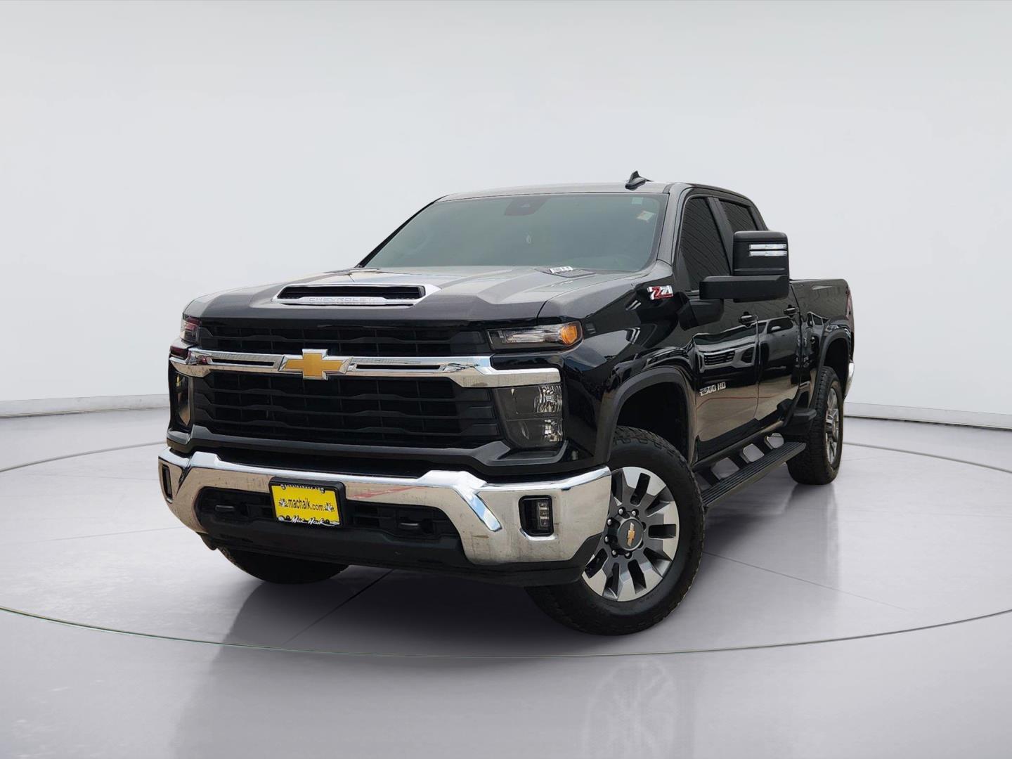 Black 2026 Chevrolet Silverado 2500HD Pickup Truck Four-Wheel Drive Automatic