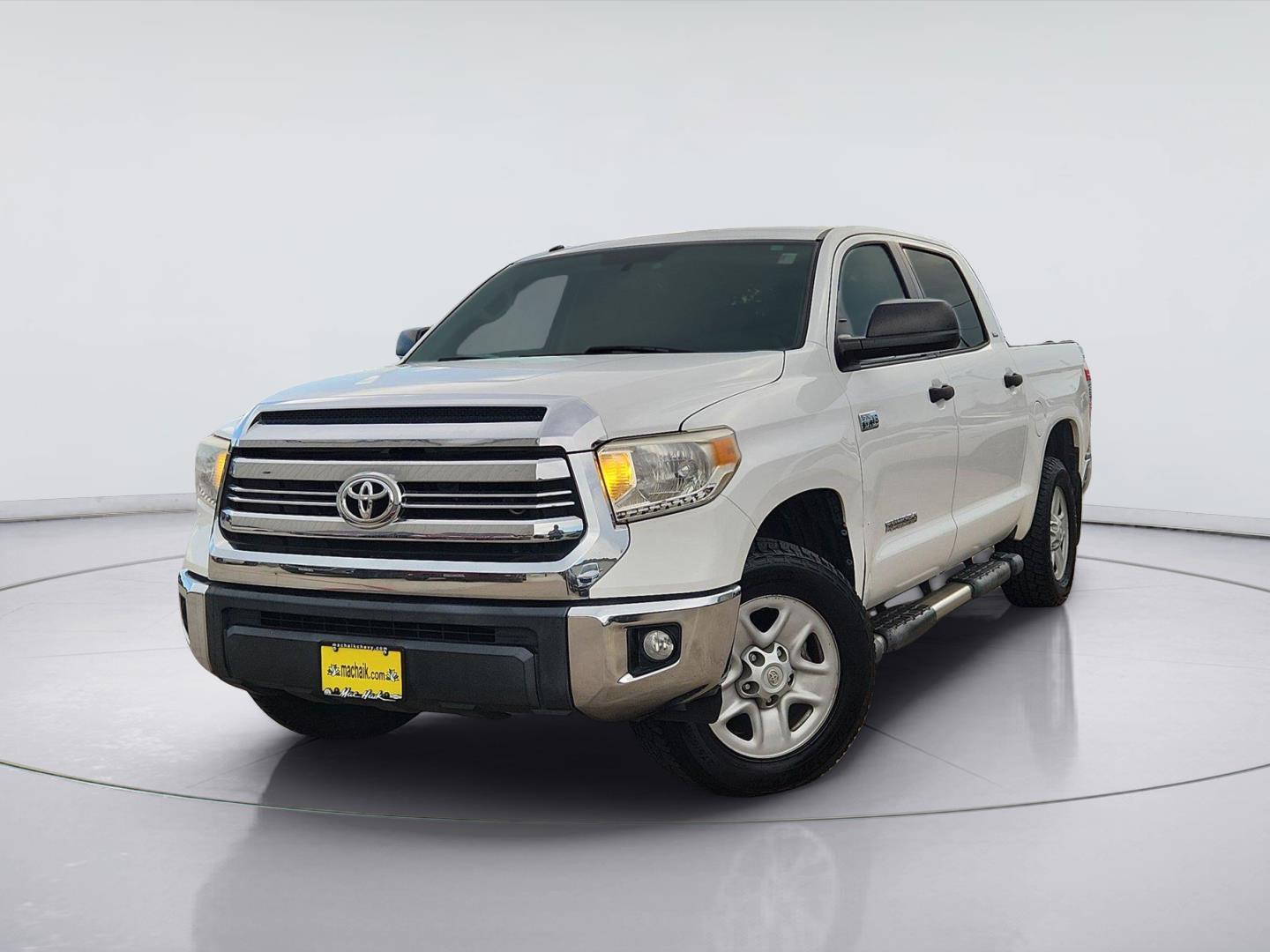 Super White 2016 Toyota Tundra Pickup Truck 4X2 6-Speed Automatic