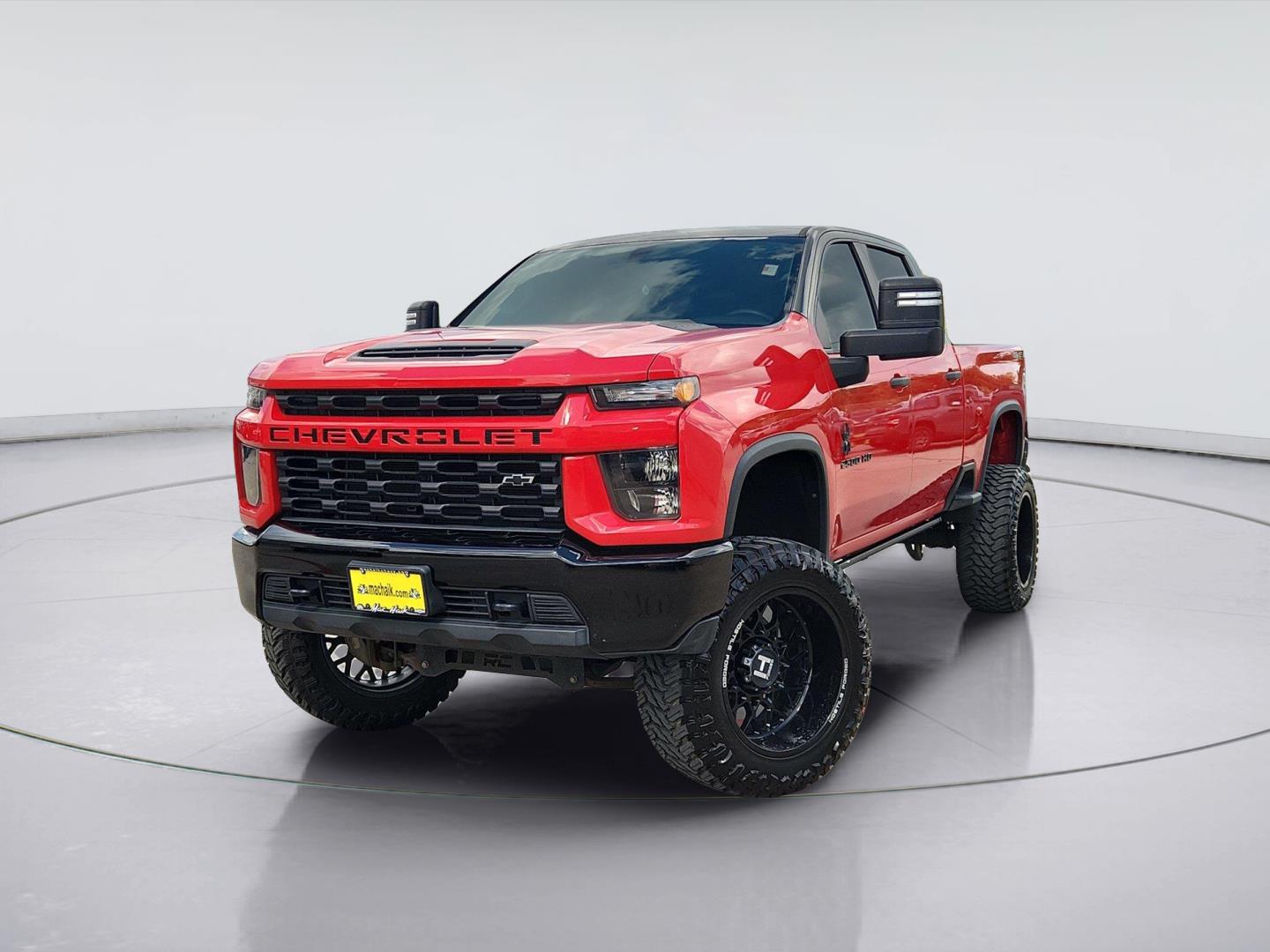 Red Hot 2020 Chevrolet Silverado 2500HD Pickup Truck Four-Wheel Drive 6-Speed Automatic