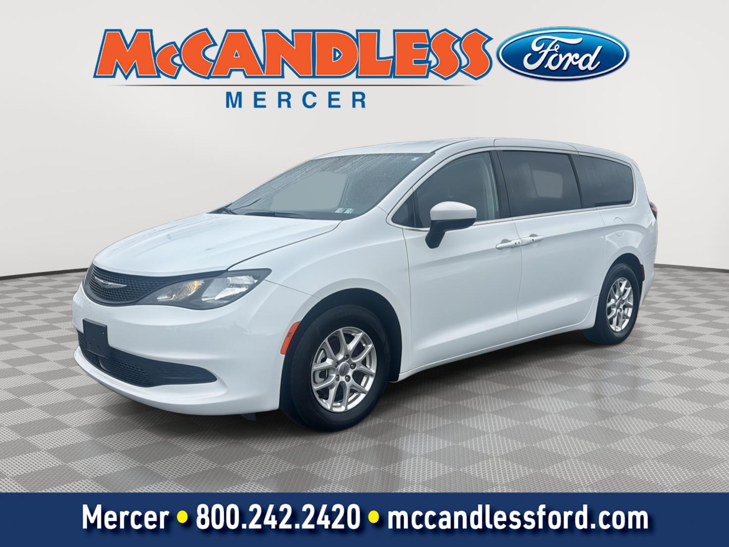 Bright White Clearcoat 2023 Chrysler Voyager LX FWD Minivan Front-Wheel Drive 9-Speed Automatic