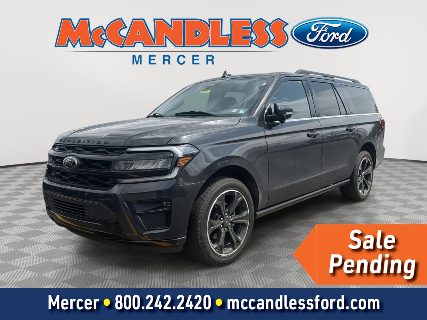 Dark Matter Gray 2023 Ford Expedition MAX Limited 4WD SUV / Crossover Four-Wheel Drive Automatic
