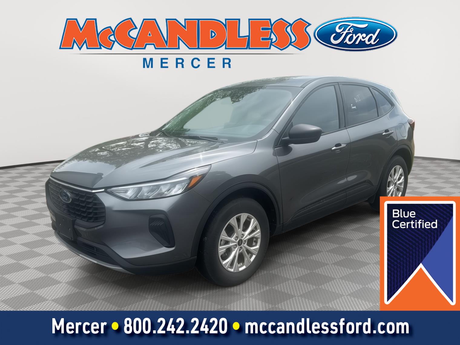 Carbonized Gray 2025 Ford Escape SUV / Crossover All-Wheel Drive 8-Speed Automatic