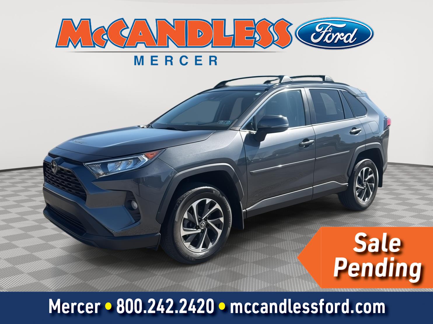 Magnetic Gray Metallic 2020 Toyota RAV4 SUV / Crossover All-Wheel Drive 8-Speed Automatic