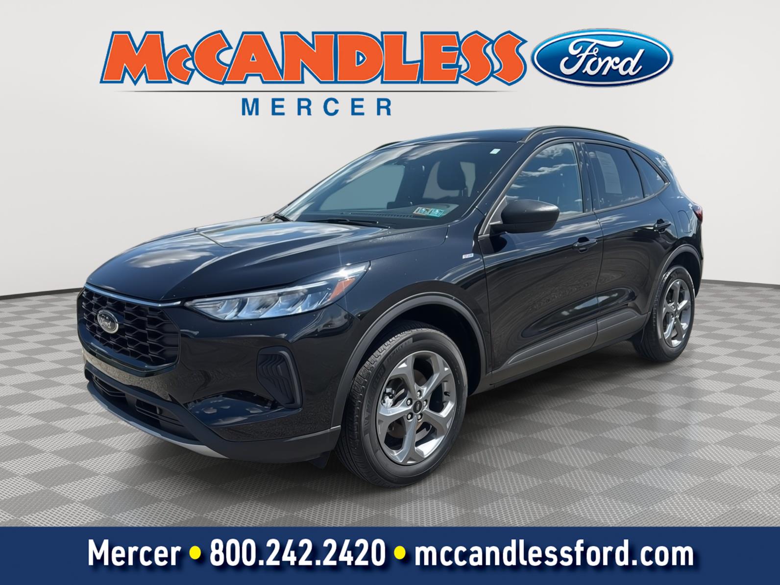 Agate Black 2026 Ford Escape SUV / Crossover All-Wheel Drive 8-Speed Automatic