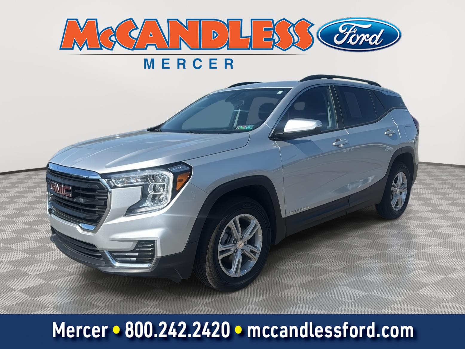 Quicksilver Metallic 2022 GMC Terrain SUV / Crossover All-Wheel Drive 9-Speed Automatic Overdrive