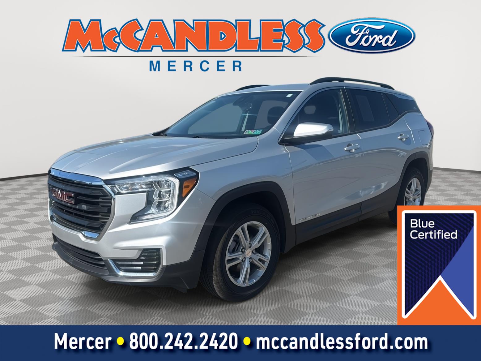 Quicksilver Metallic 2022 GMC Terrain SUV / Crossover All-Wheel Drive 9-Speed Automatic Overdrive
